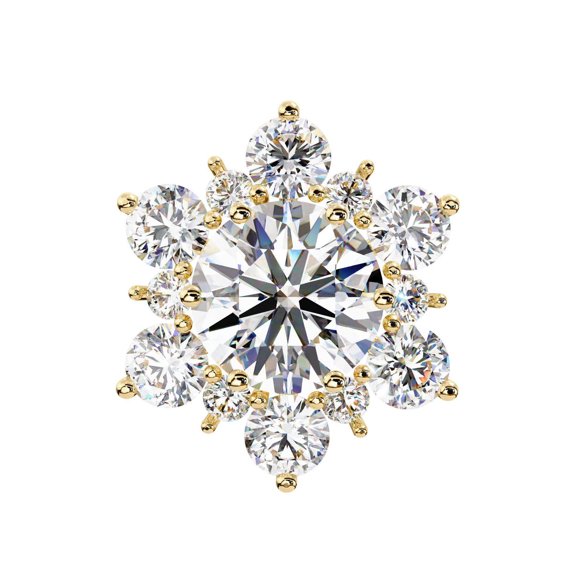 Rumi Diamond Earring