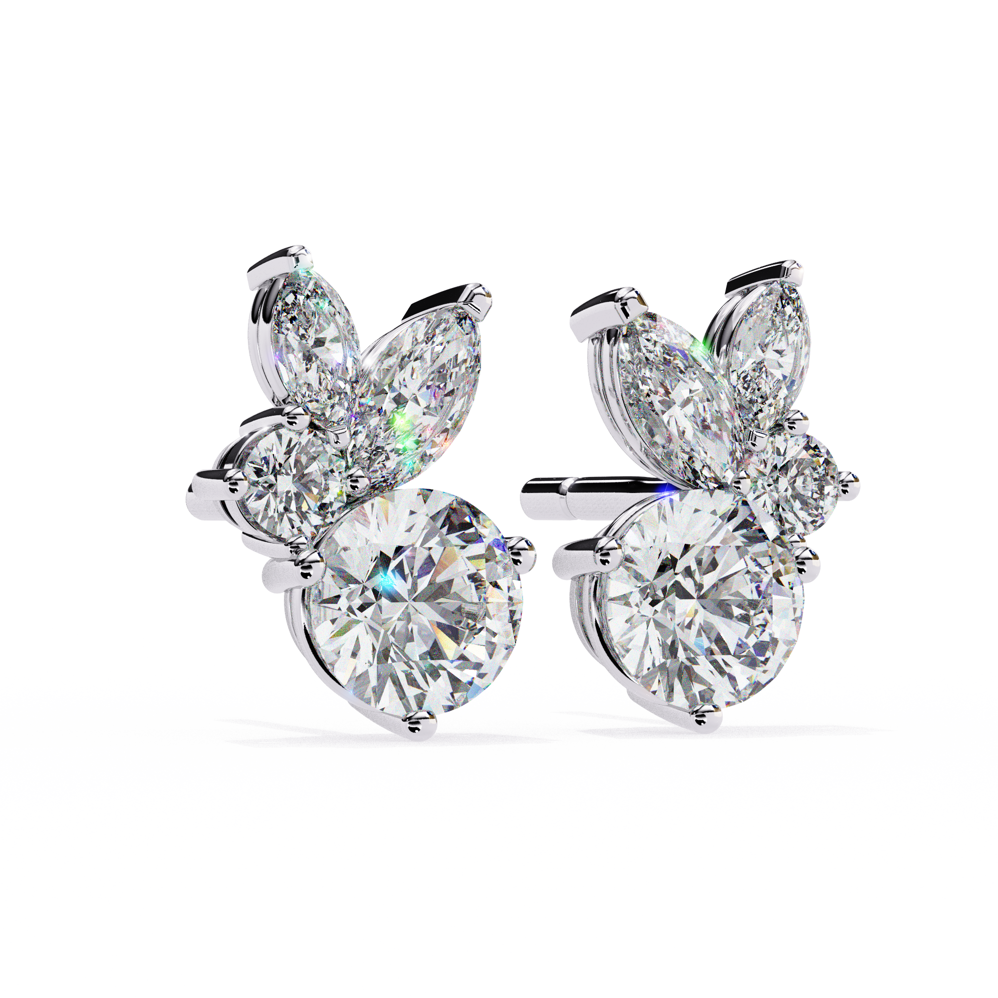 Ezra Diamond Earring