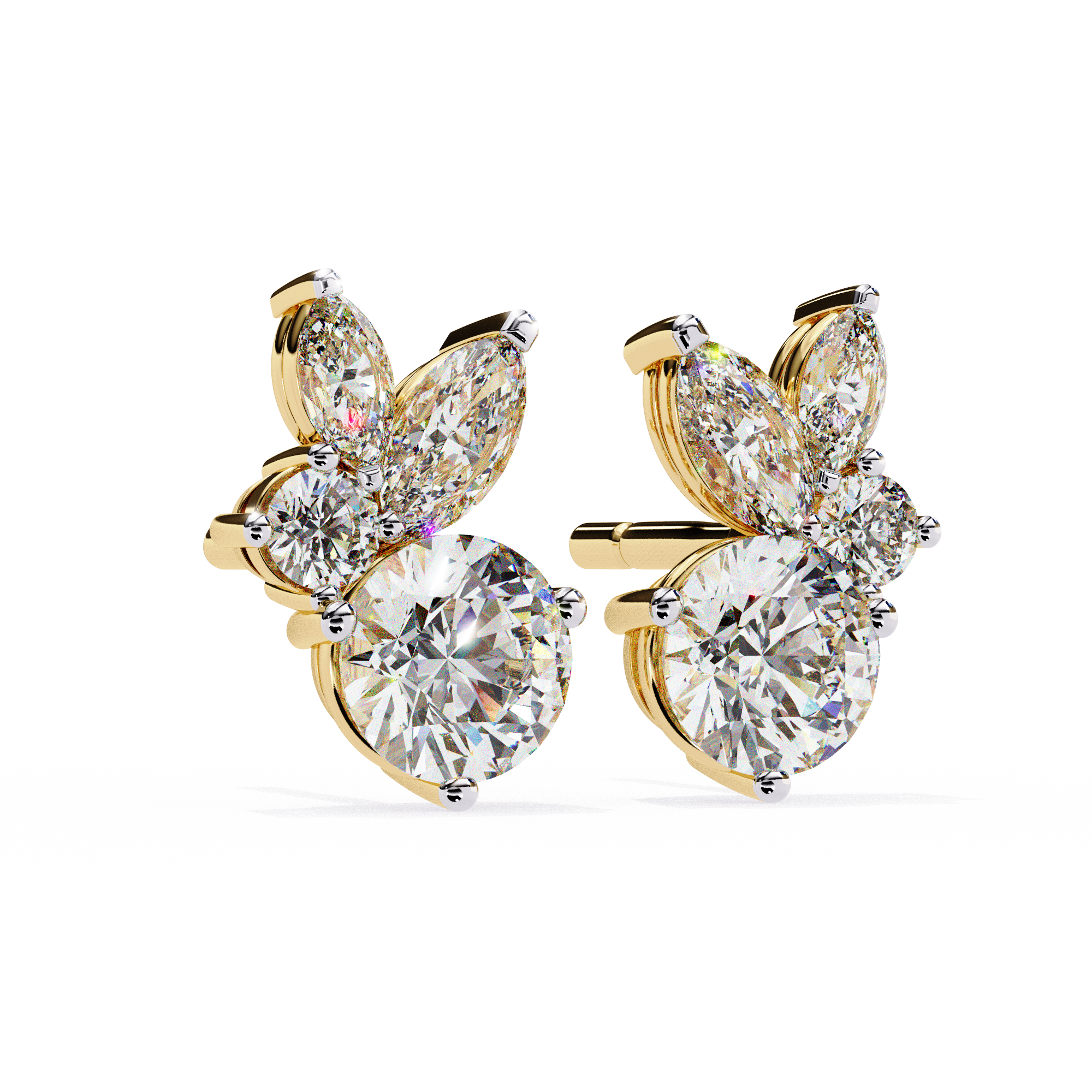 Ezra Diamond Earring