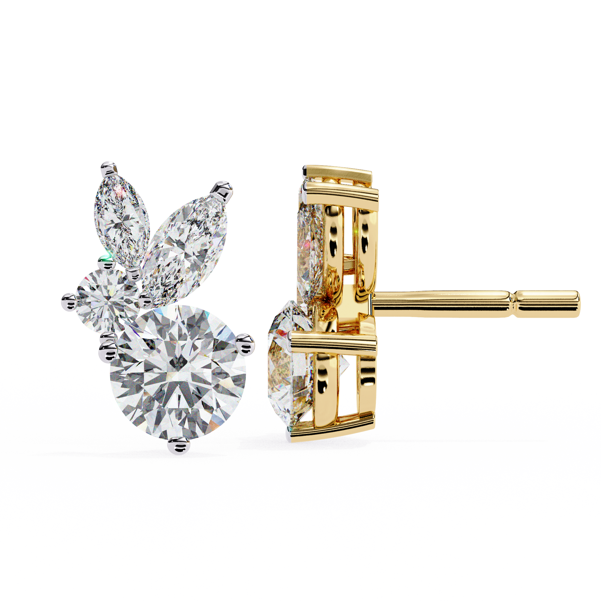 Ezra Diamond Earring