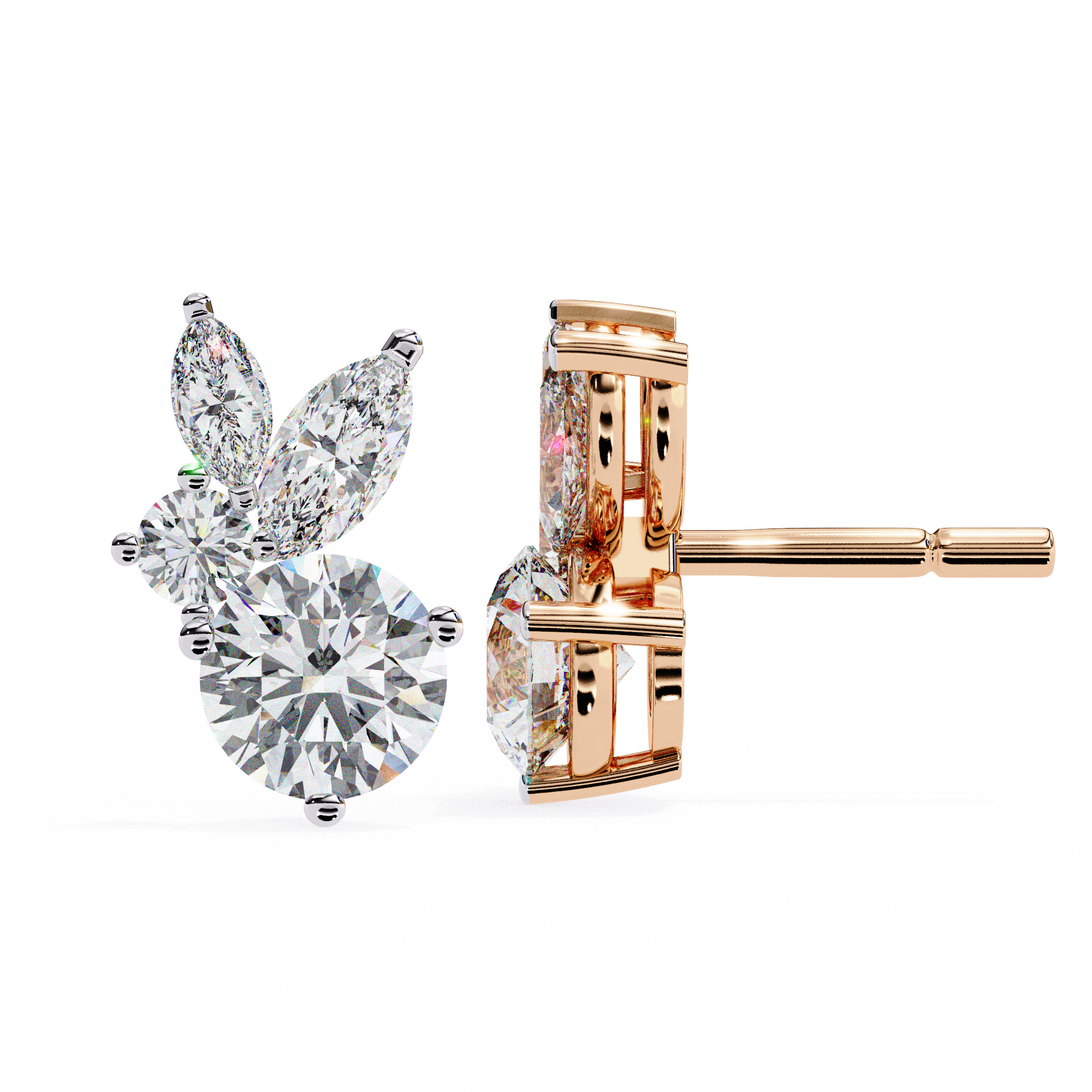 Ezra Diamond Earring