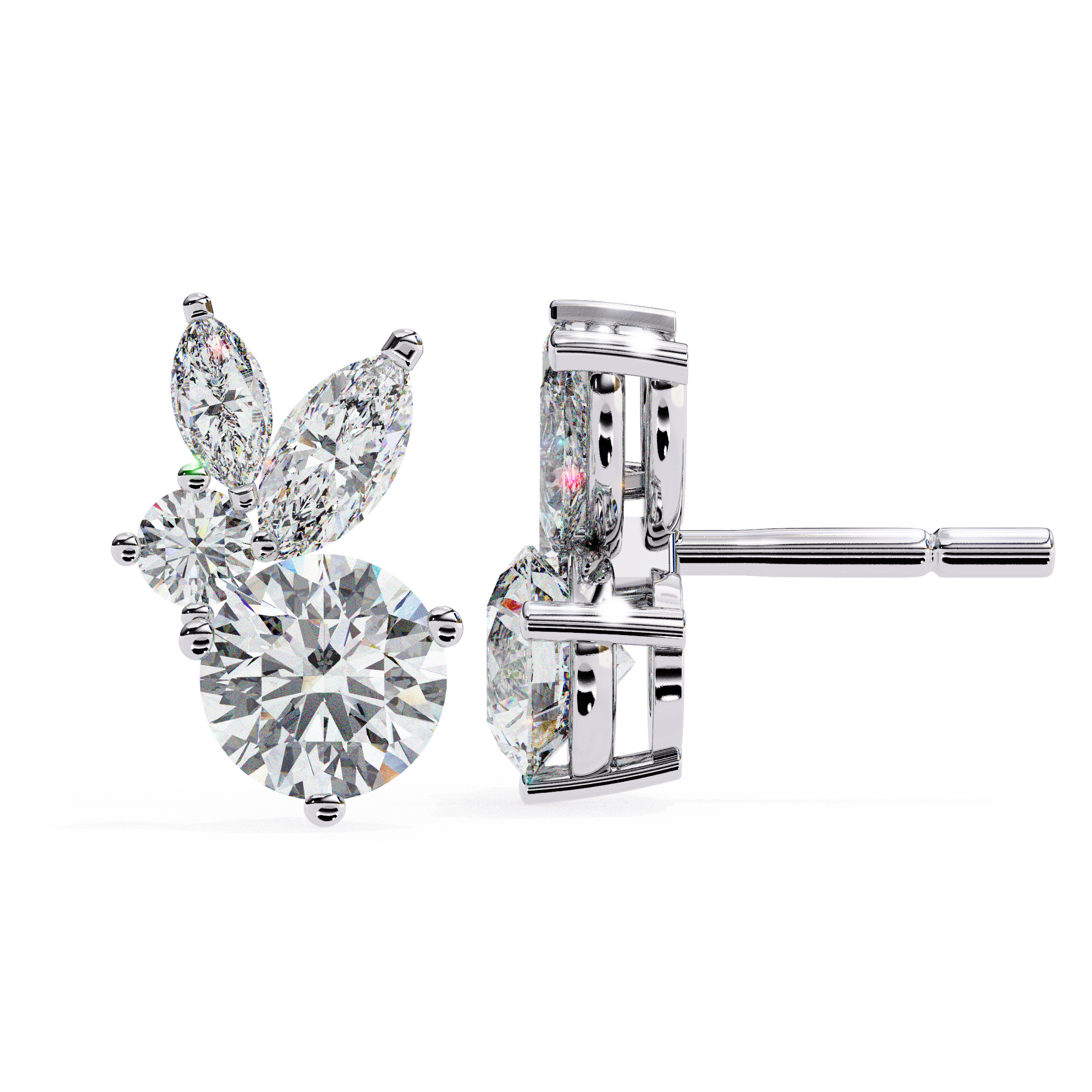 Ezra Diamond Earring
