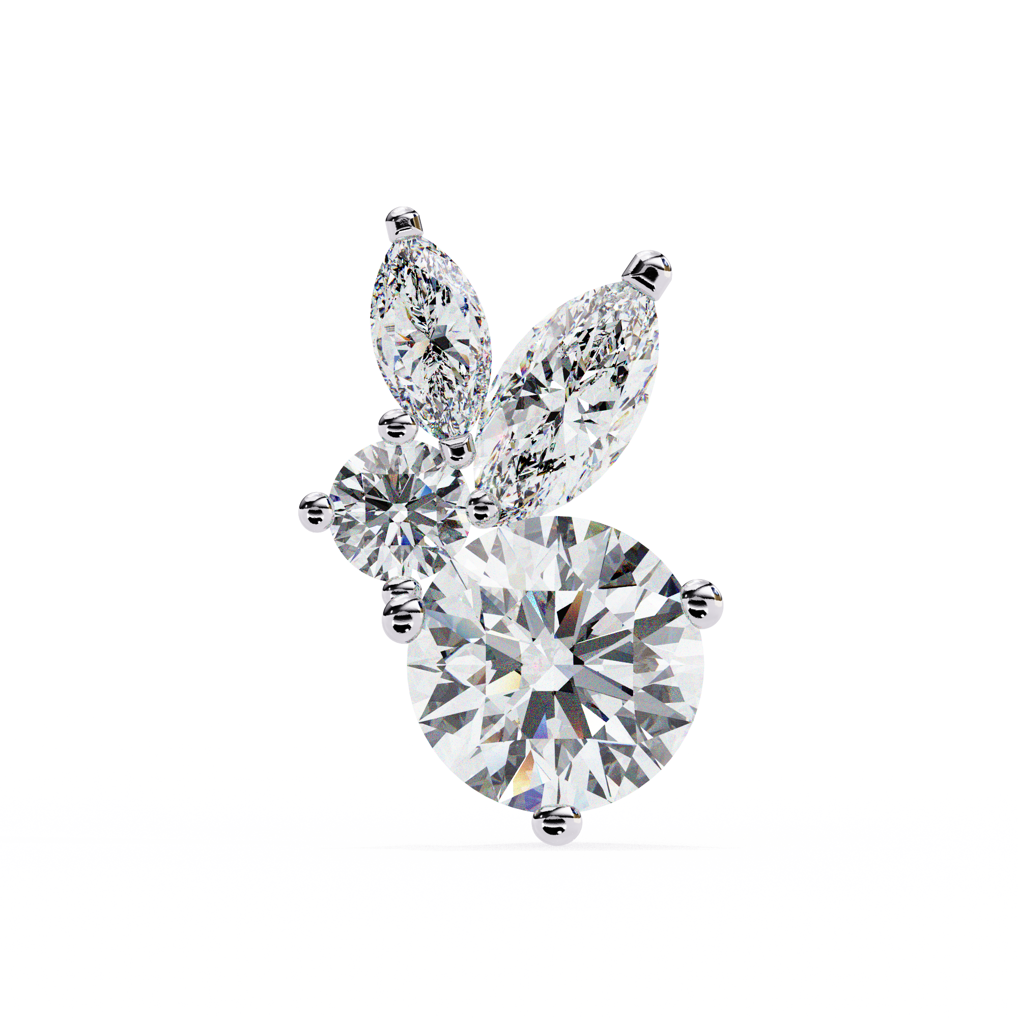 Ezra Diamond Earring