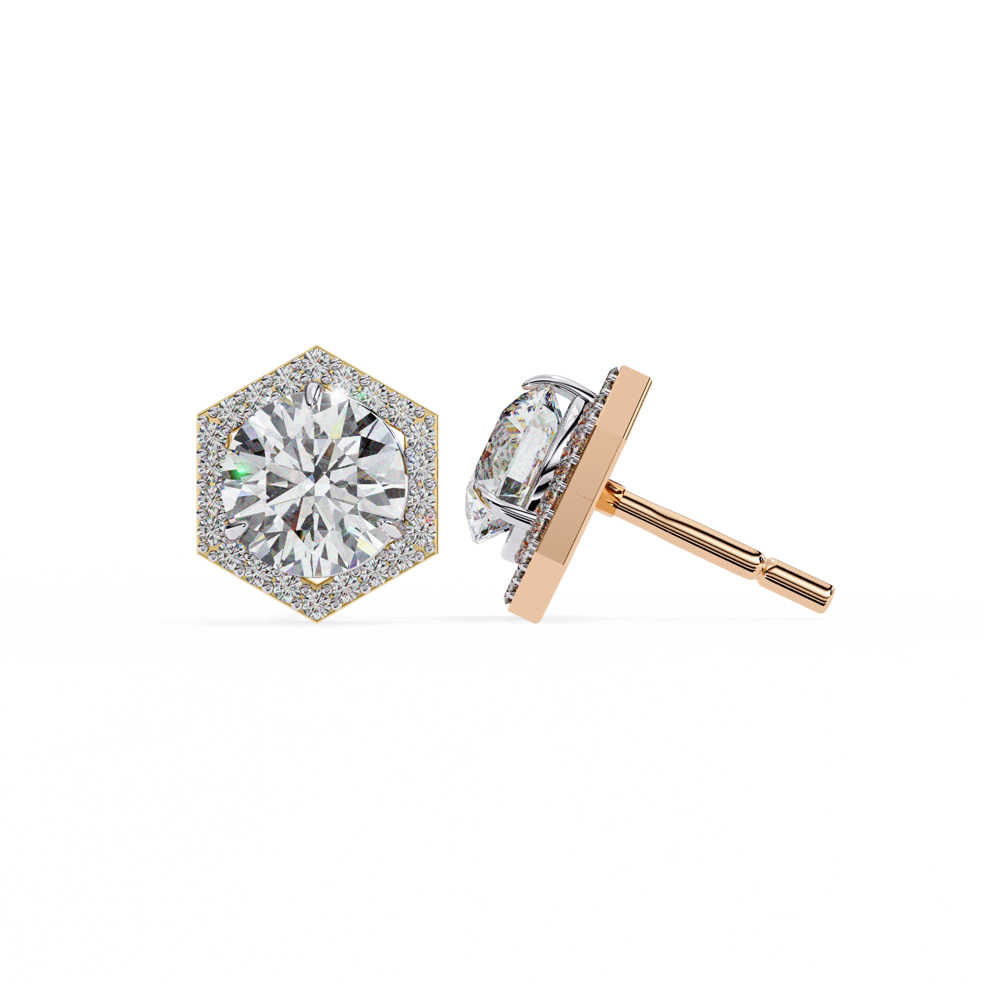 Daisy Diamond Earring