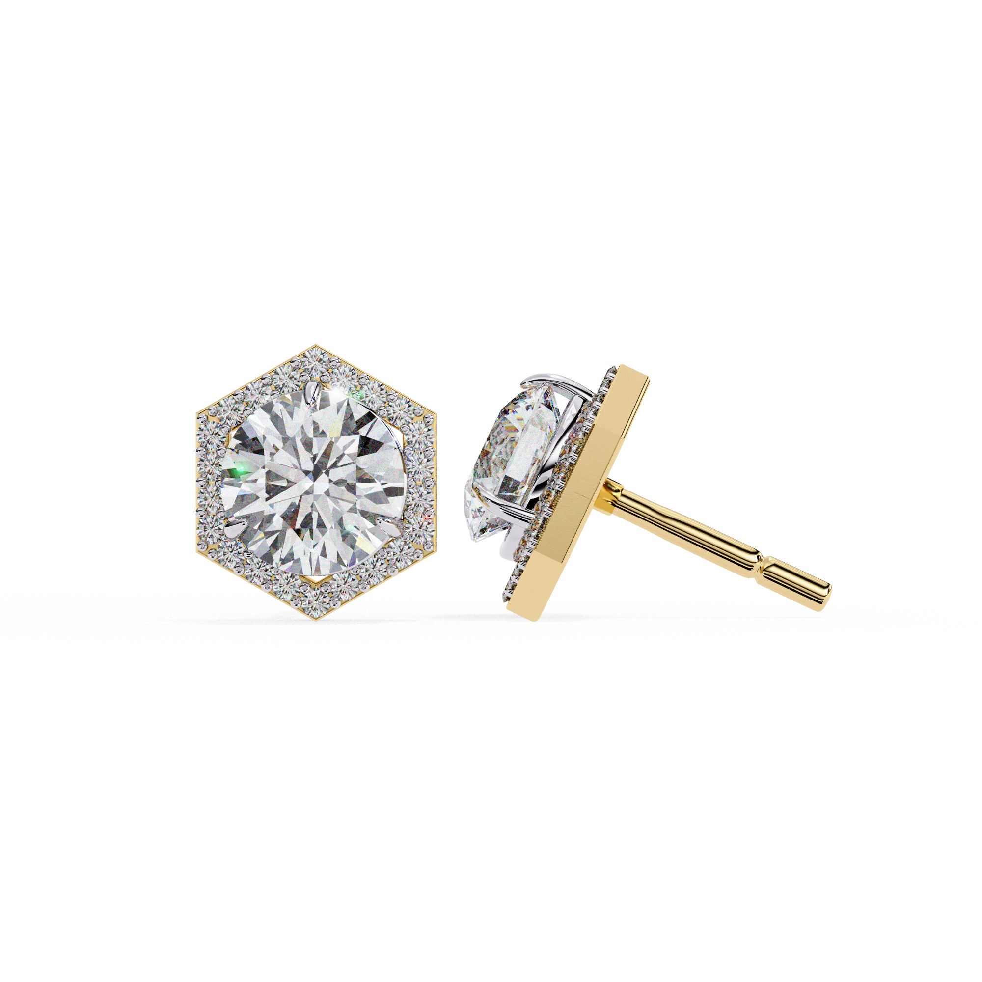Daisy Diamond Earring