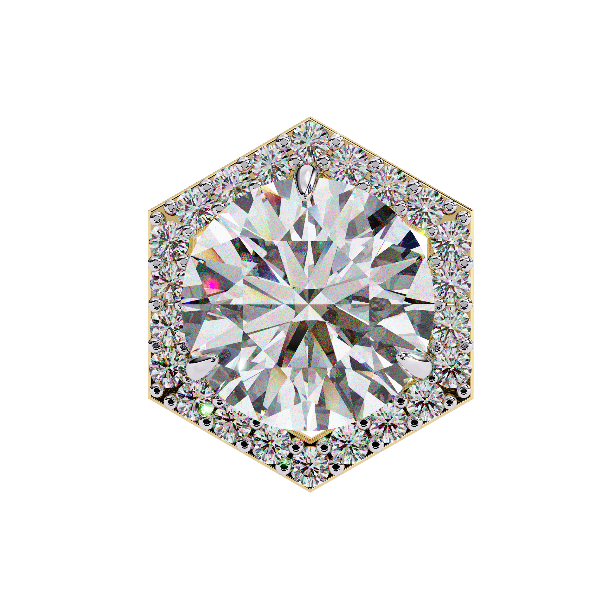 Daisy Diamond Earring