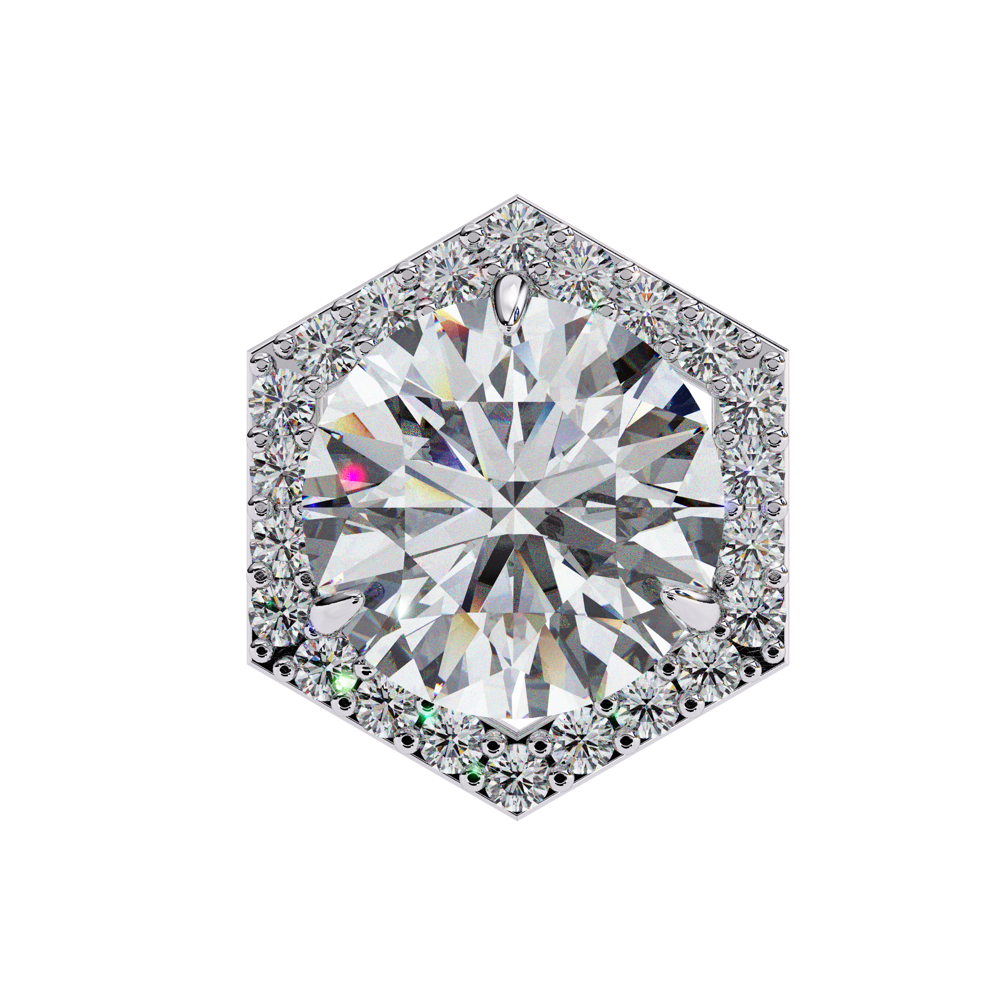 Daisy Diamond Earring
