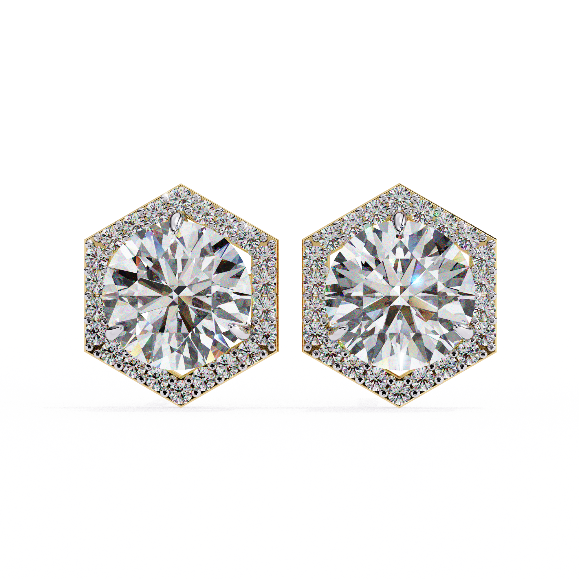 Daisy Diamond Earring