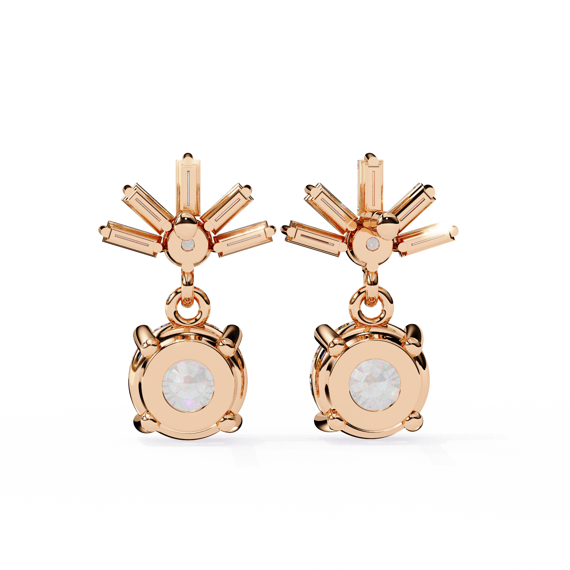 Rosa Diamond Earring