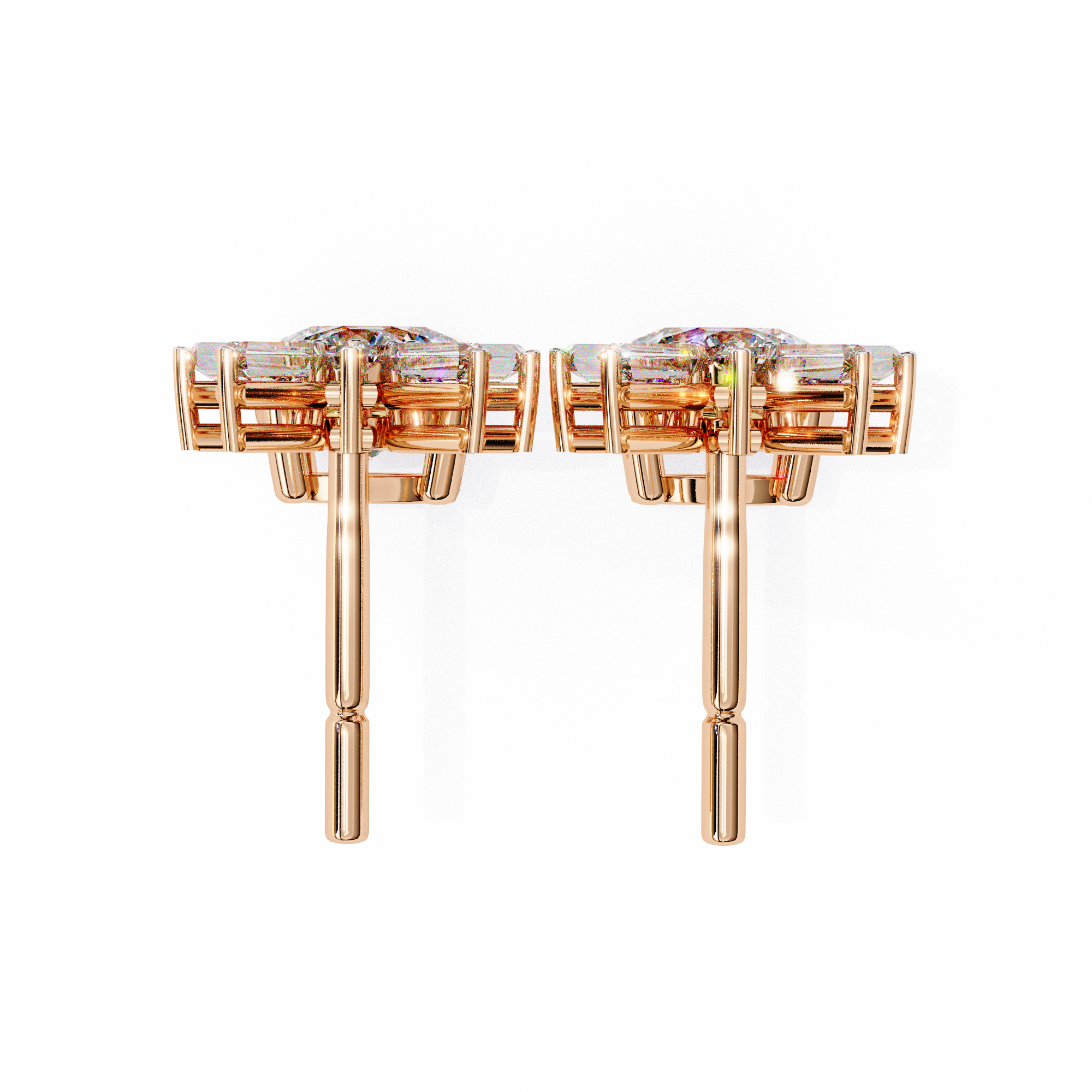 Rosa Diamond Earring