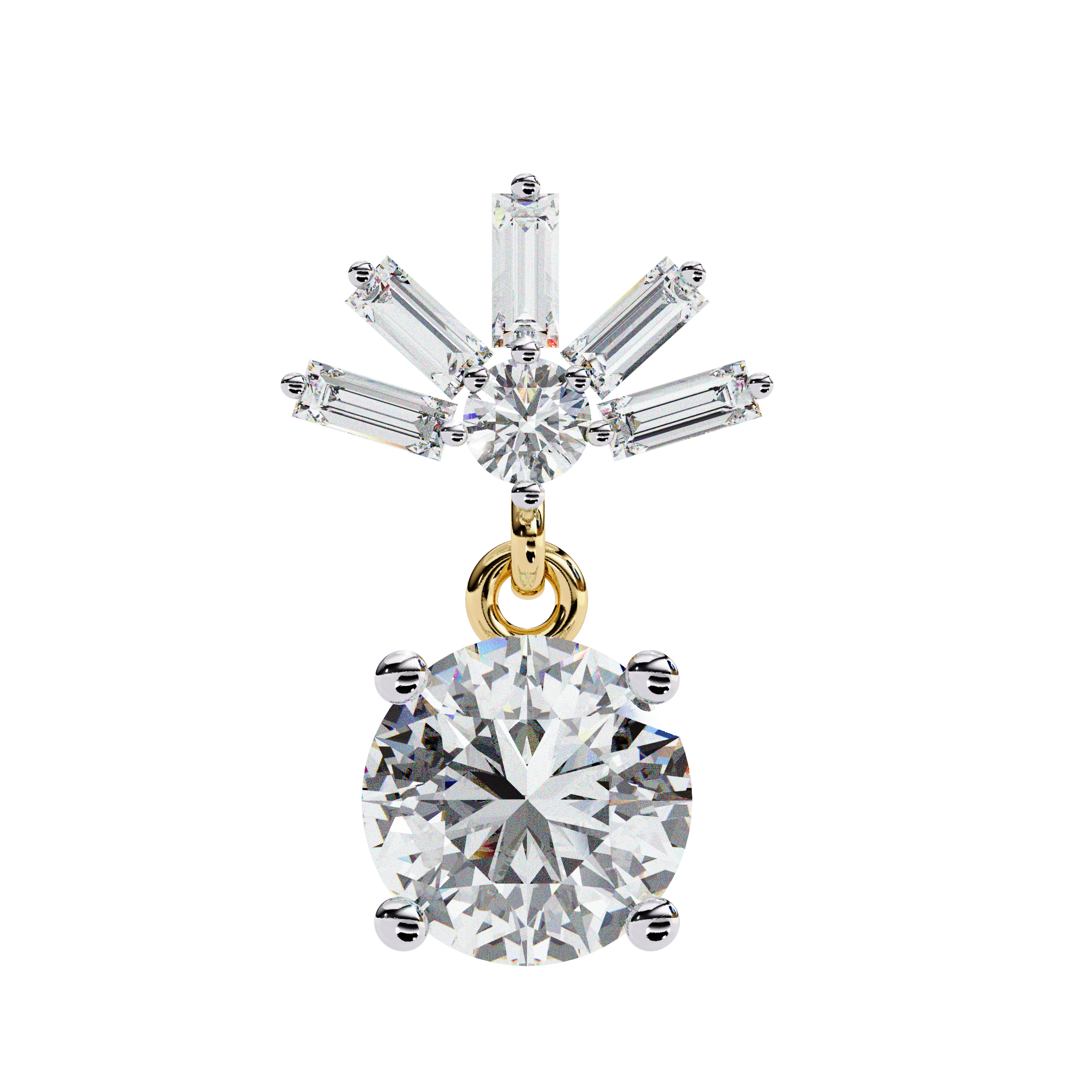 Rosa Diamond Earring