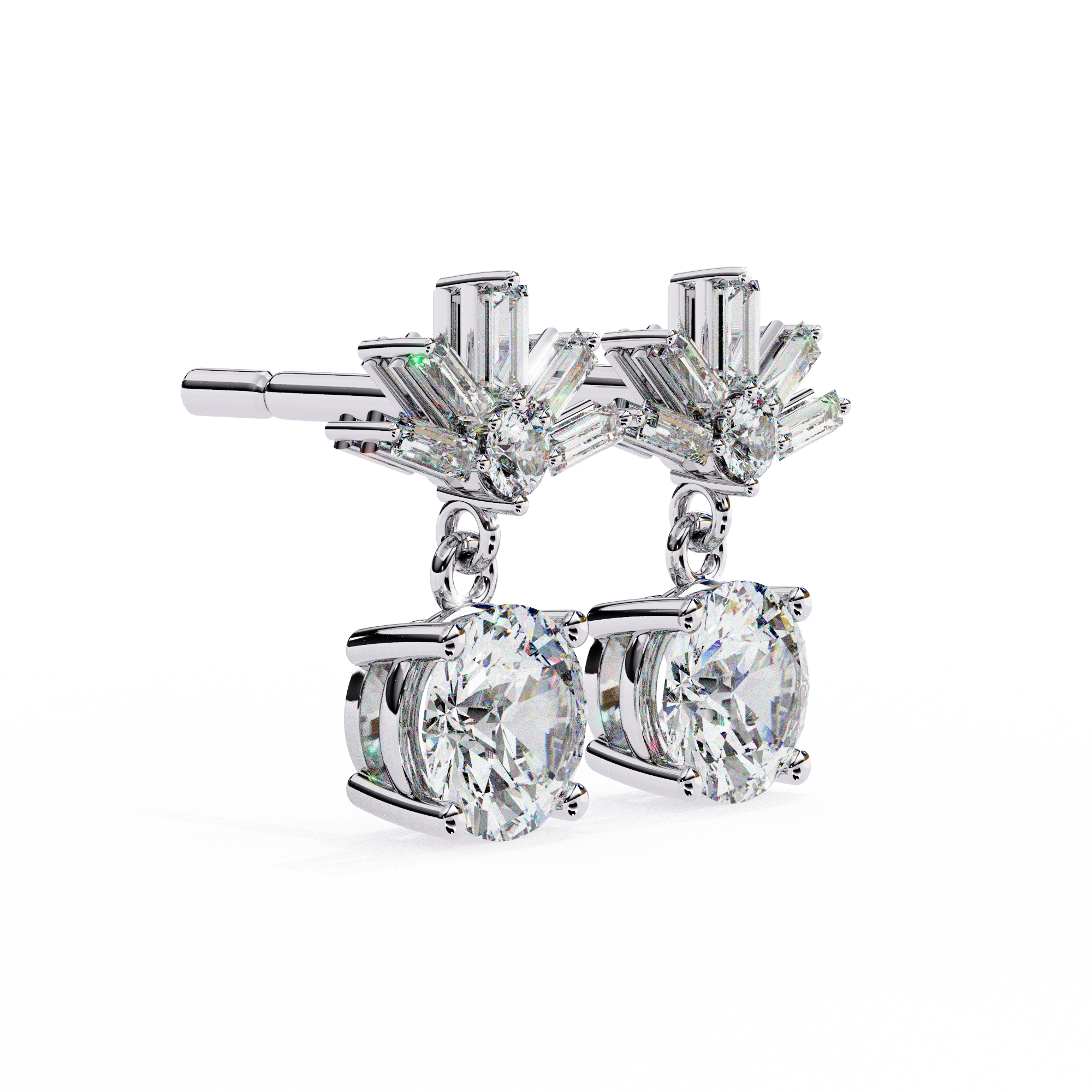 Rosa Diamond Earring