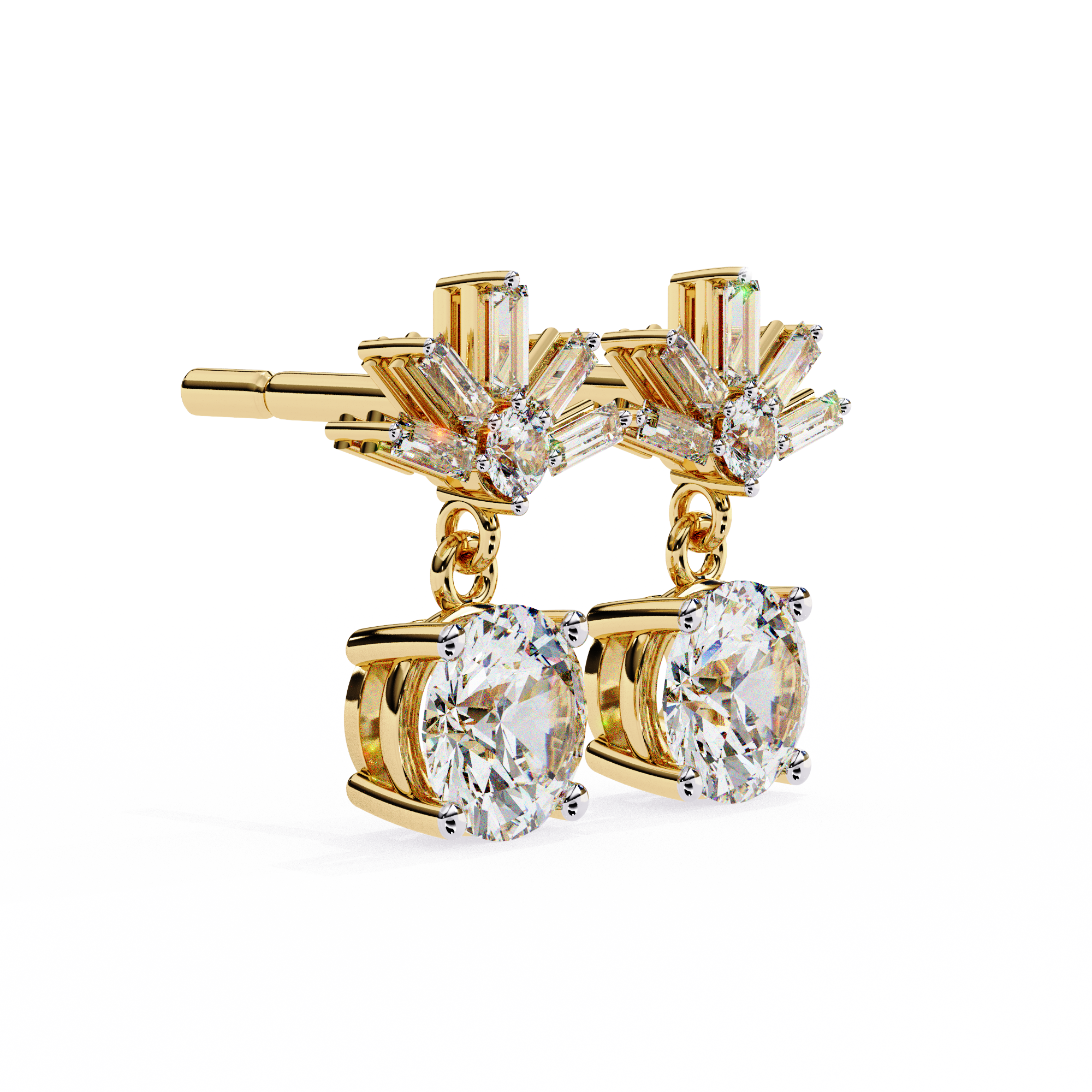 Rosa Diamond Earring