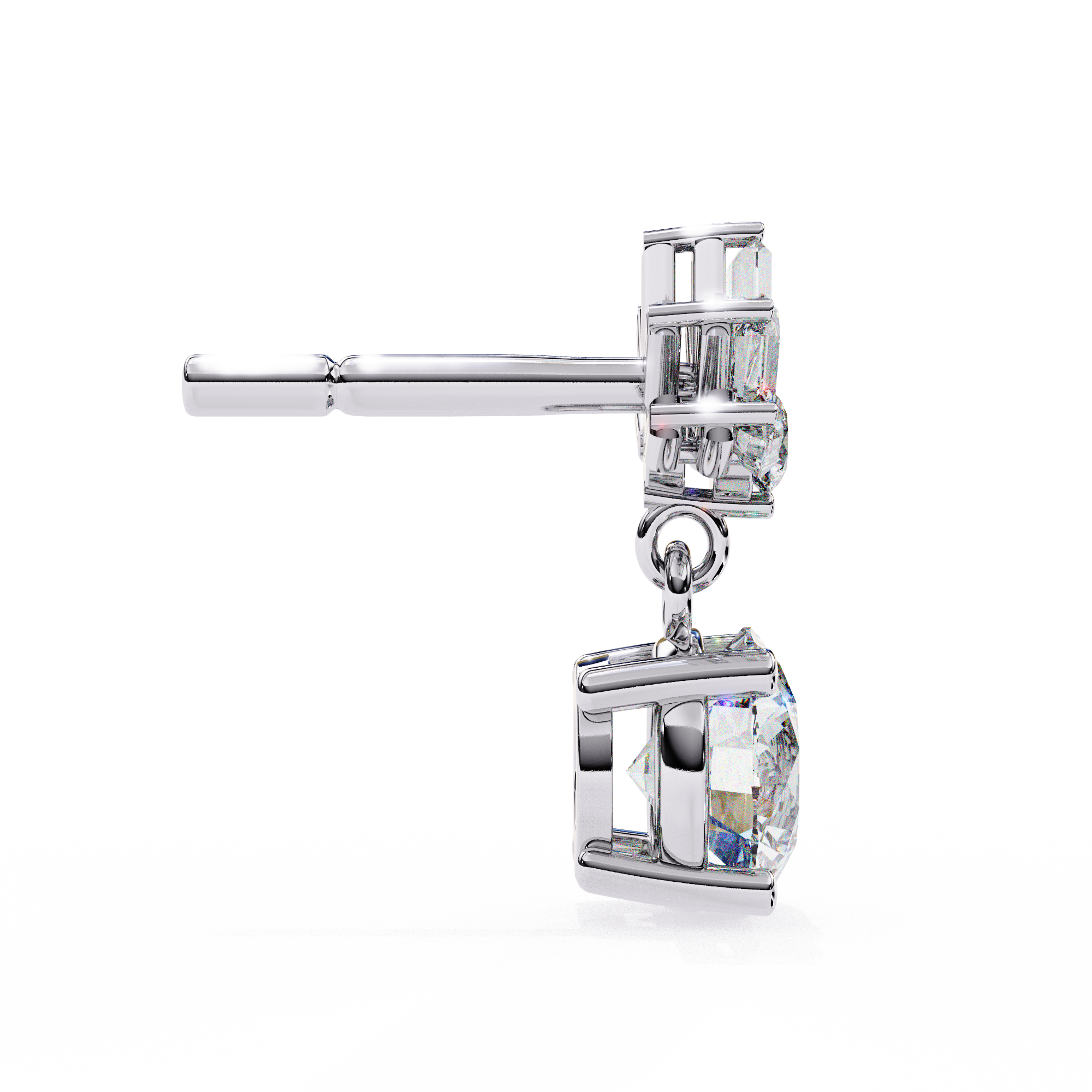 Rosa Diamond Earring