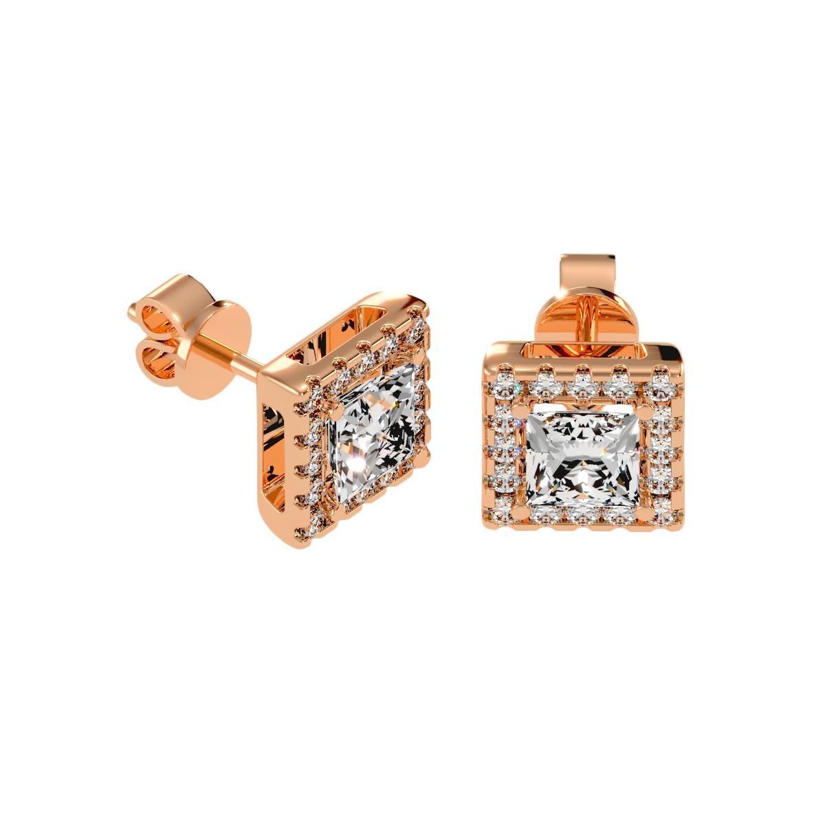 Whitney Solitaire Studs