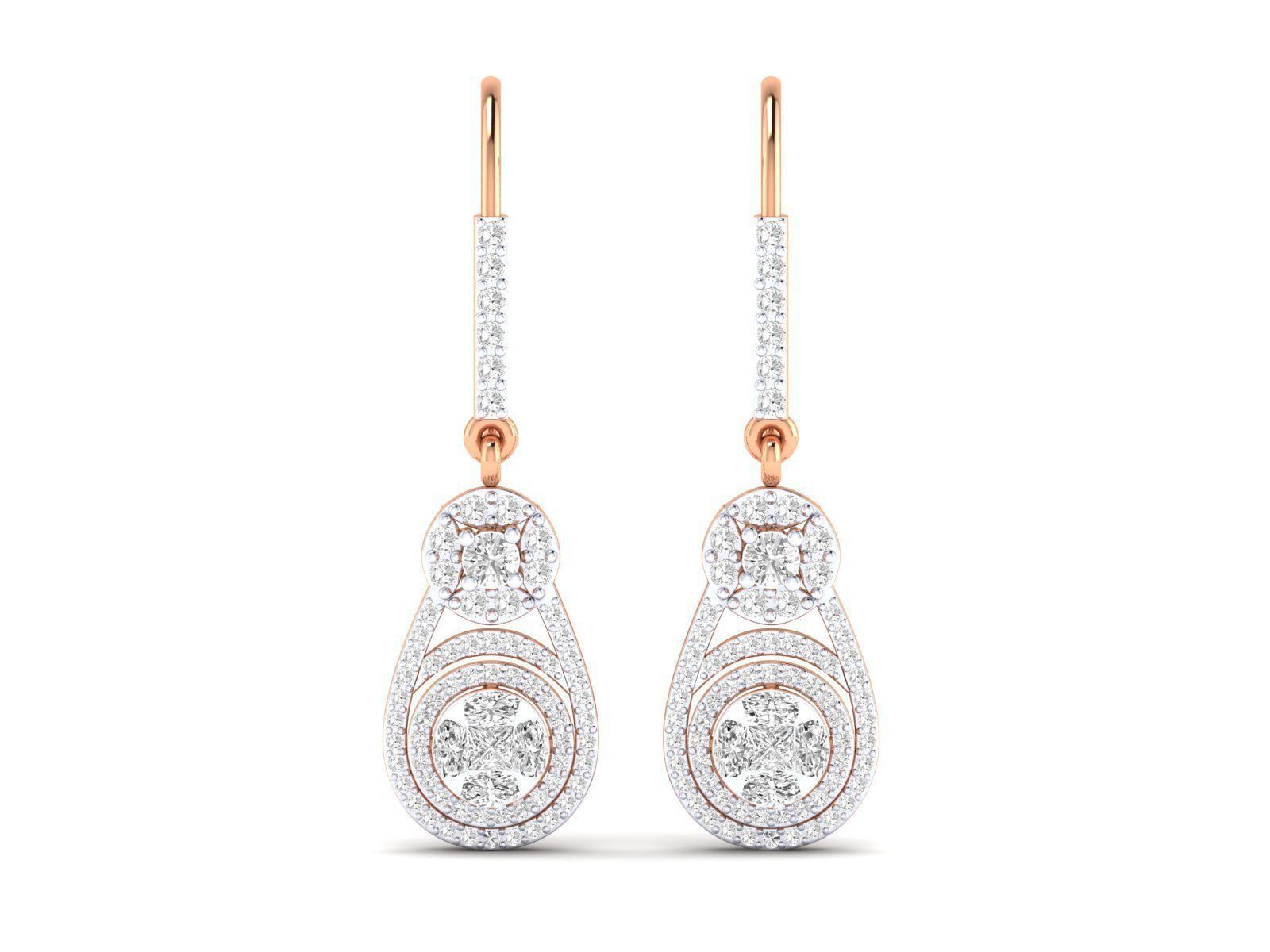 August Diamond Earring