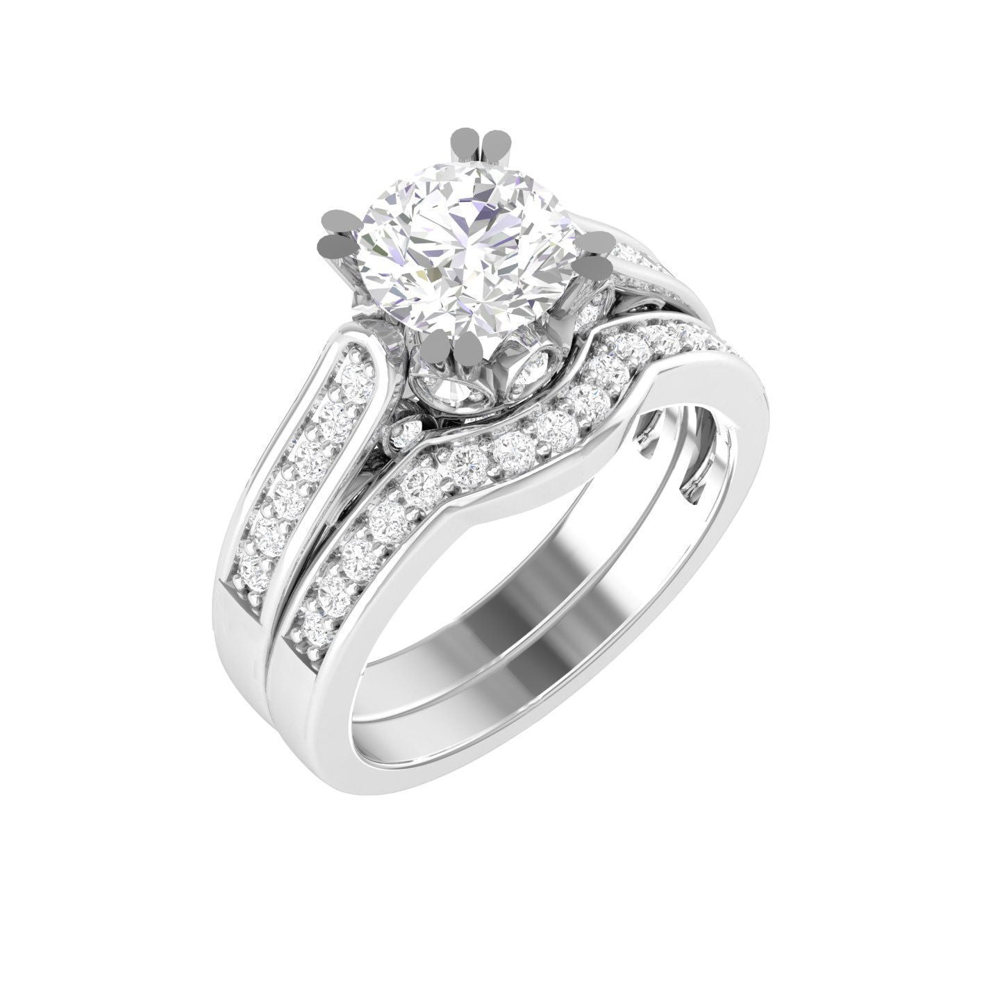 Silvia Diamond Ladies Ring