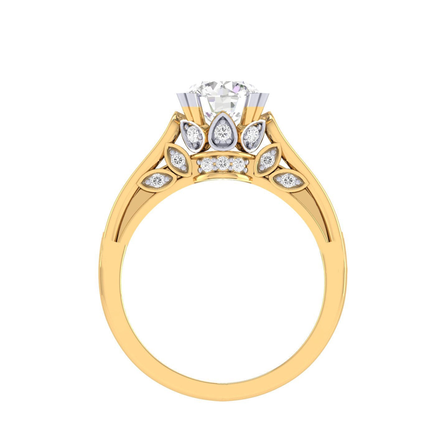 Silvia Diamond Ladies Ring