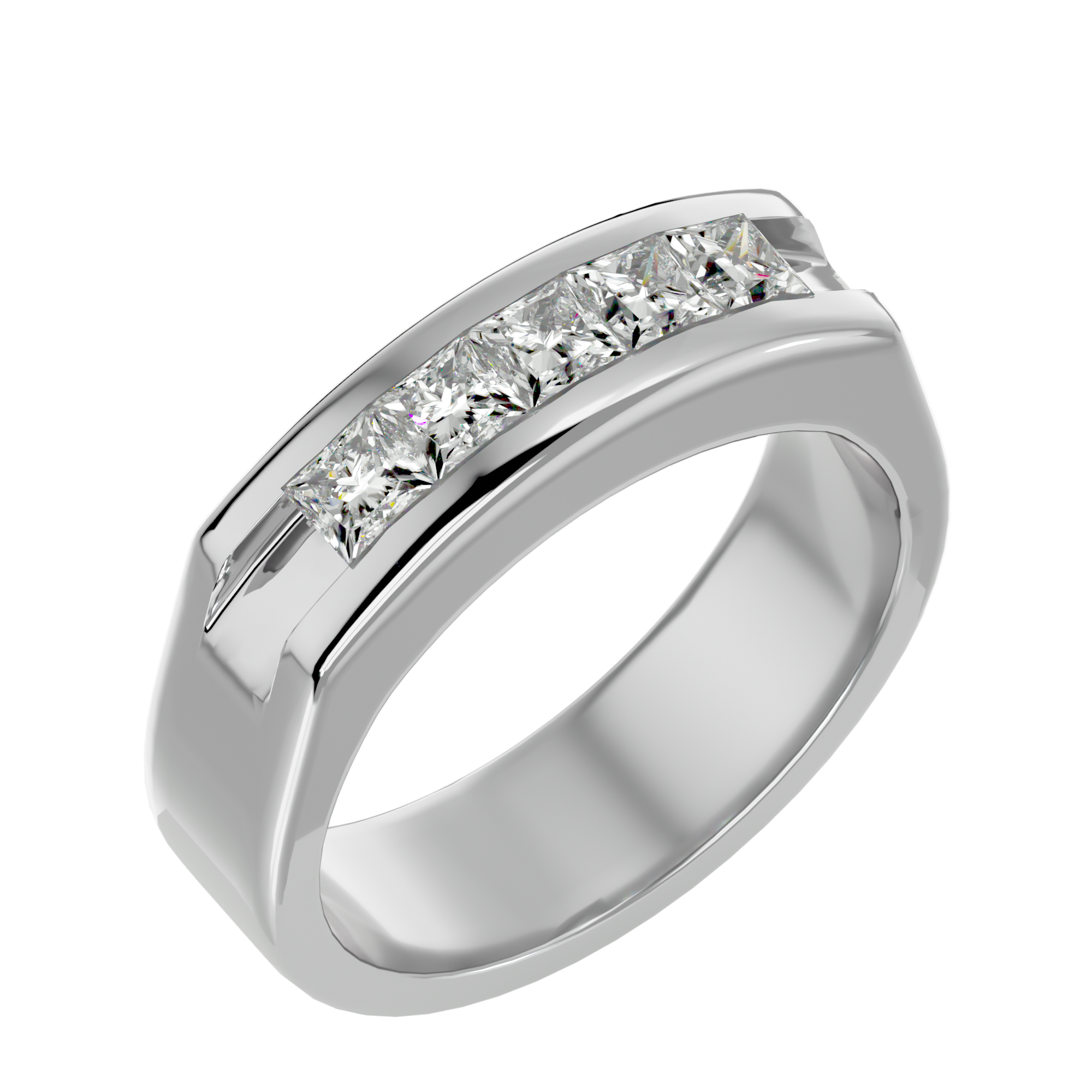 Estella Diamond Mens Ring