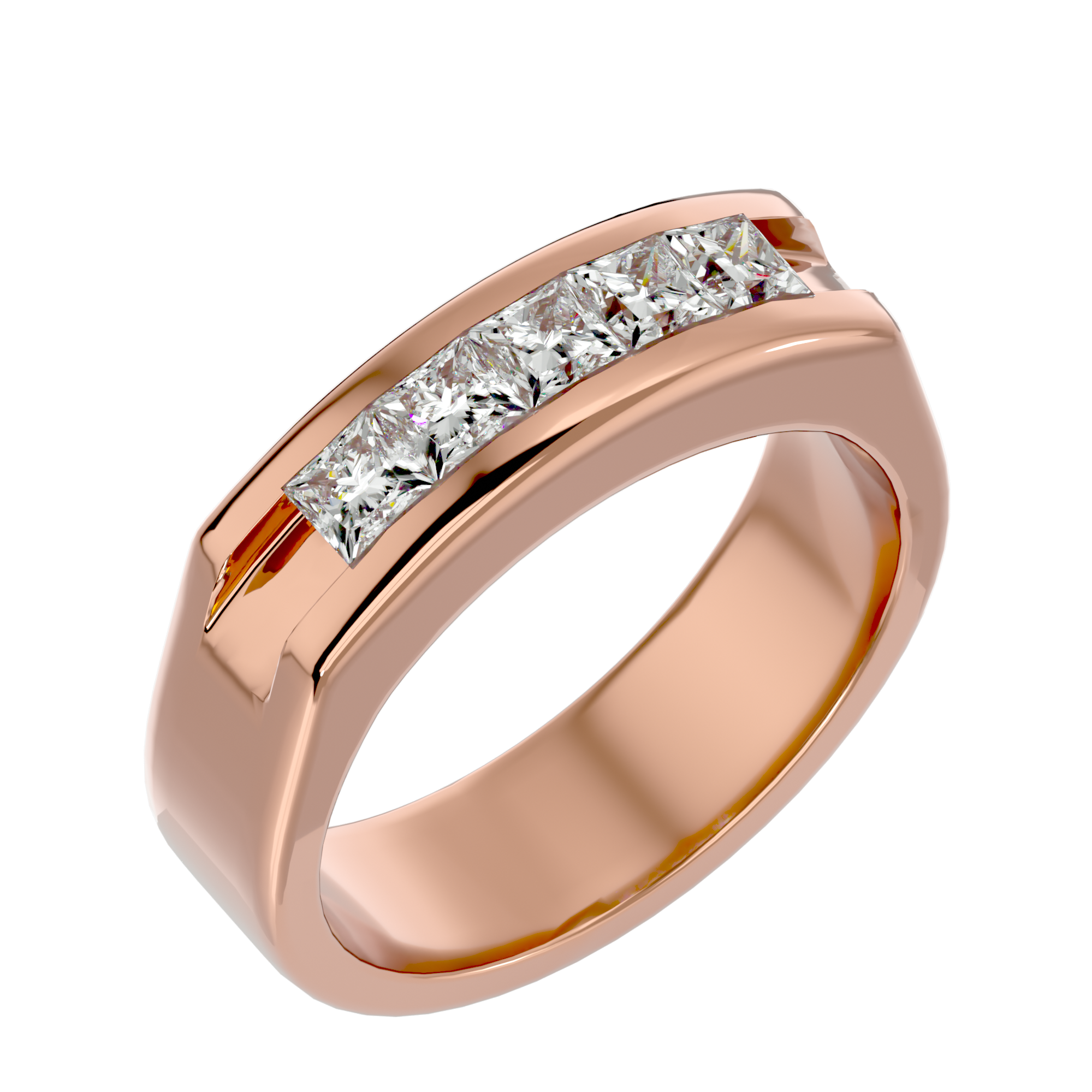 Estella Diamond Mens Ring