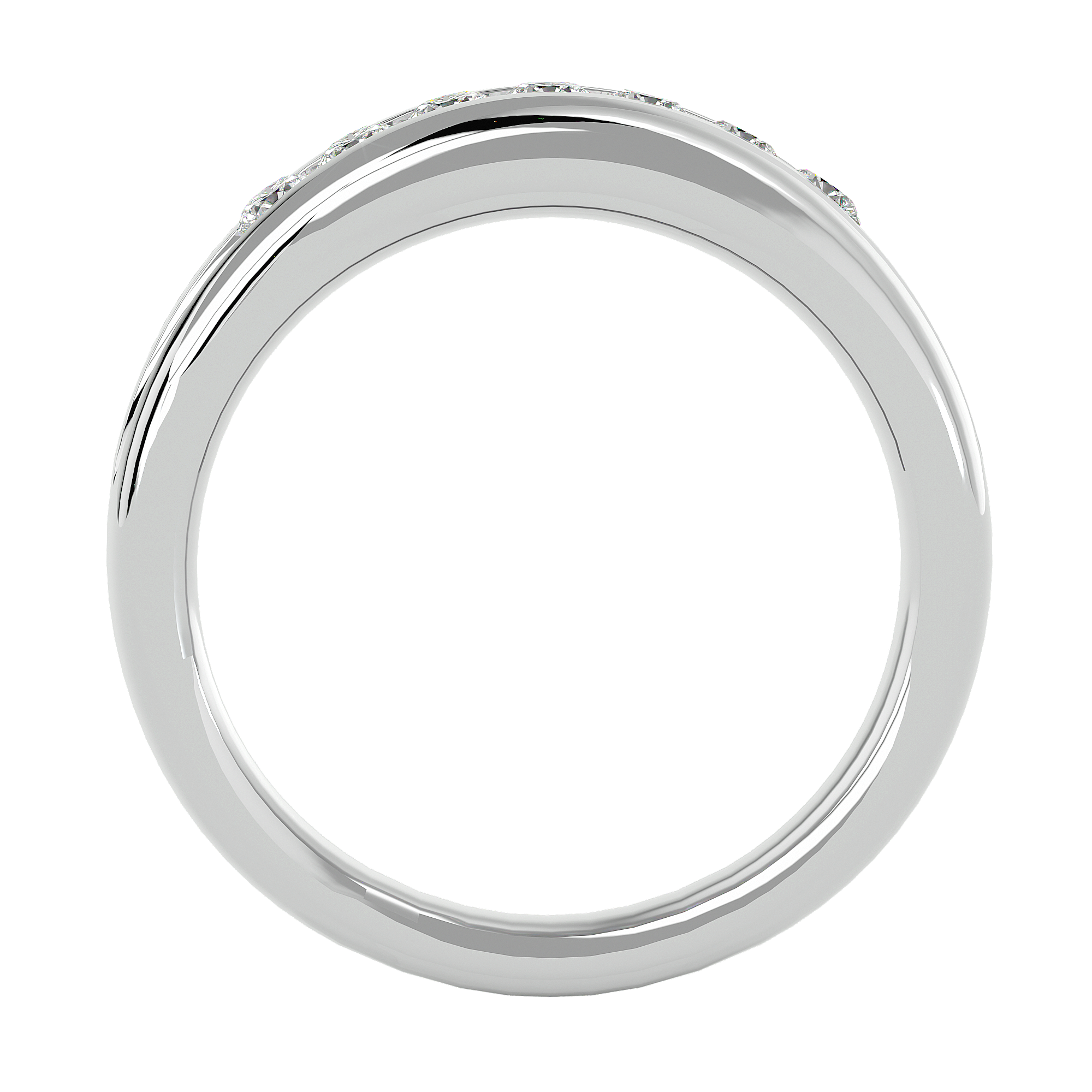 Alyssa Diamond Mens Ring