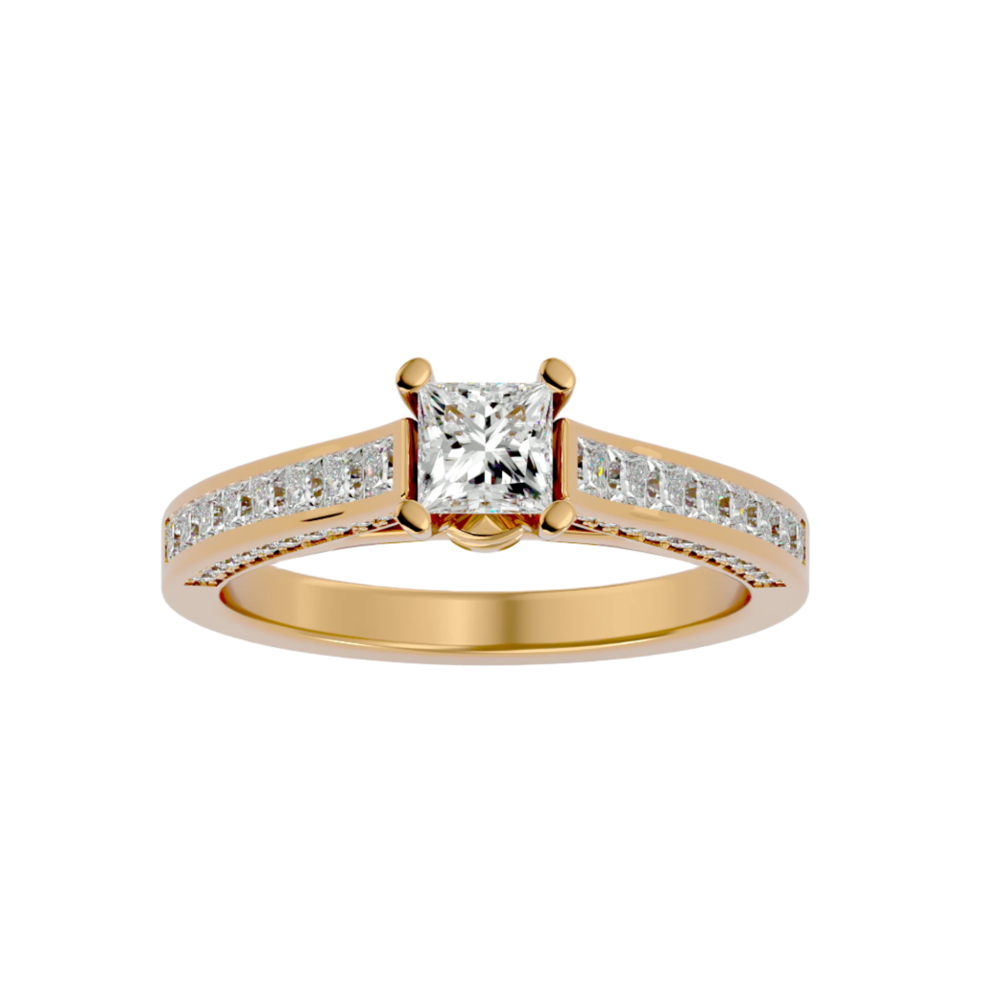 Roxanne Diamond Solitaire Ladies Ring