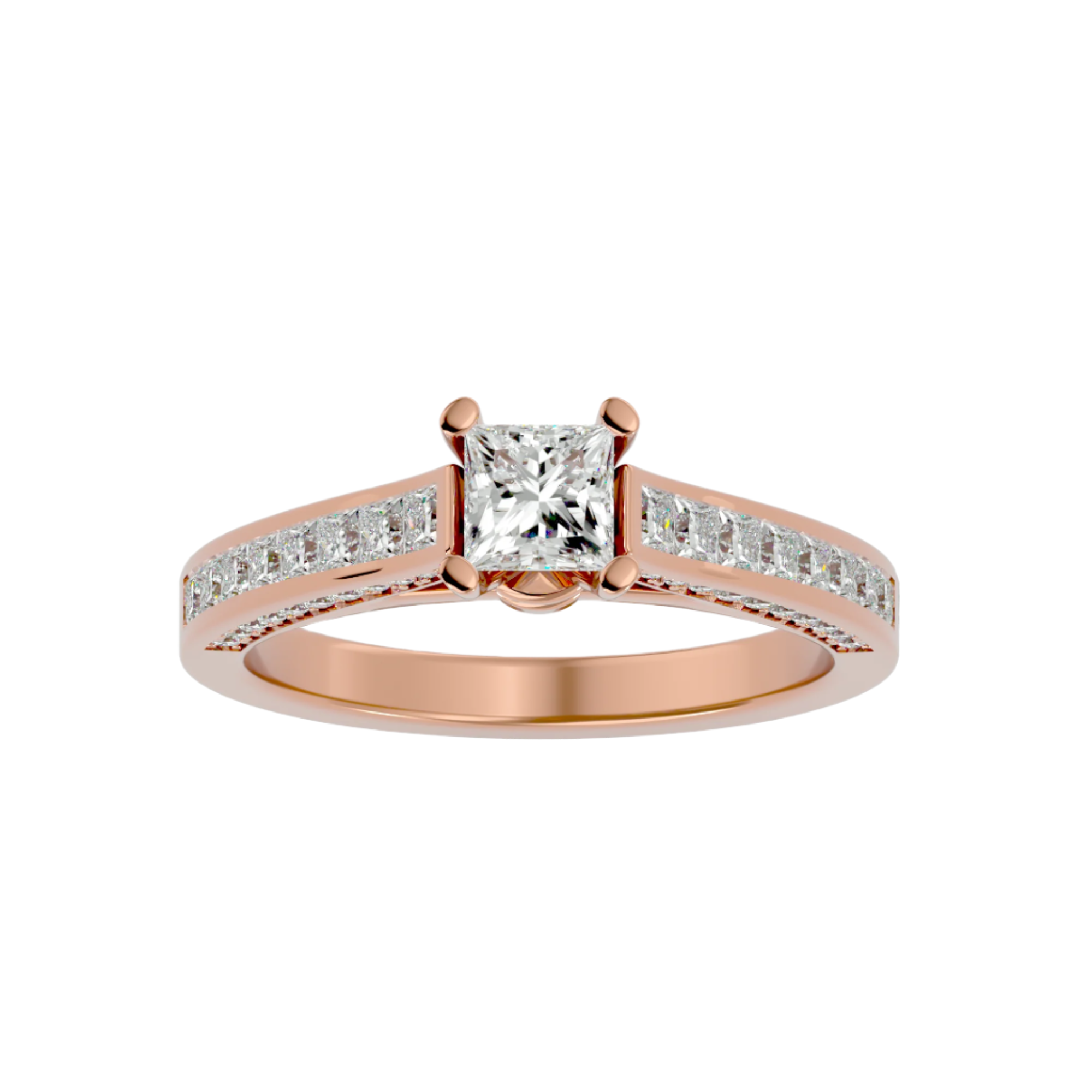 Roxanne Diamond Solitaire Ladies Ring