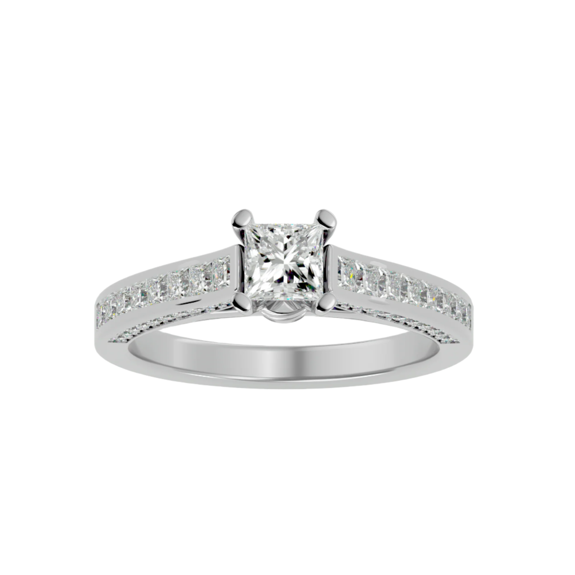 Roxanne Diamond Solitaire Ladies Ring