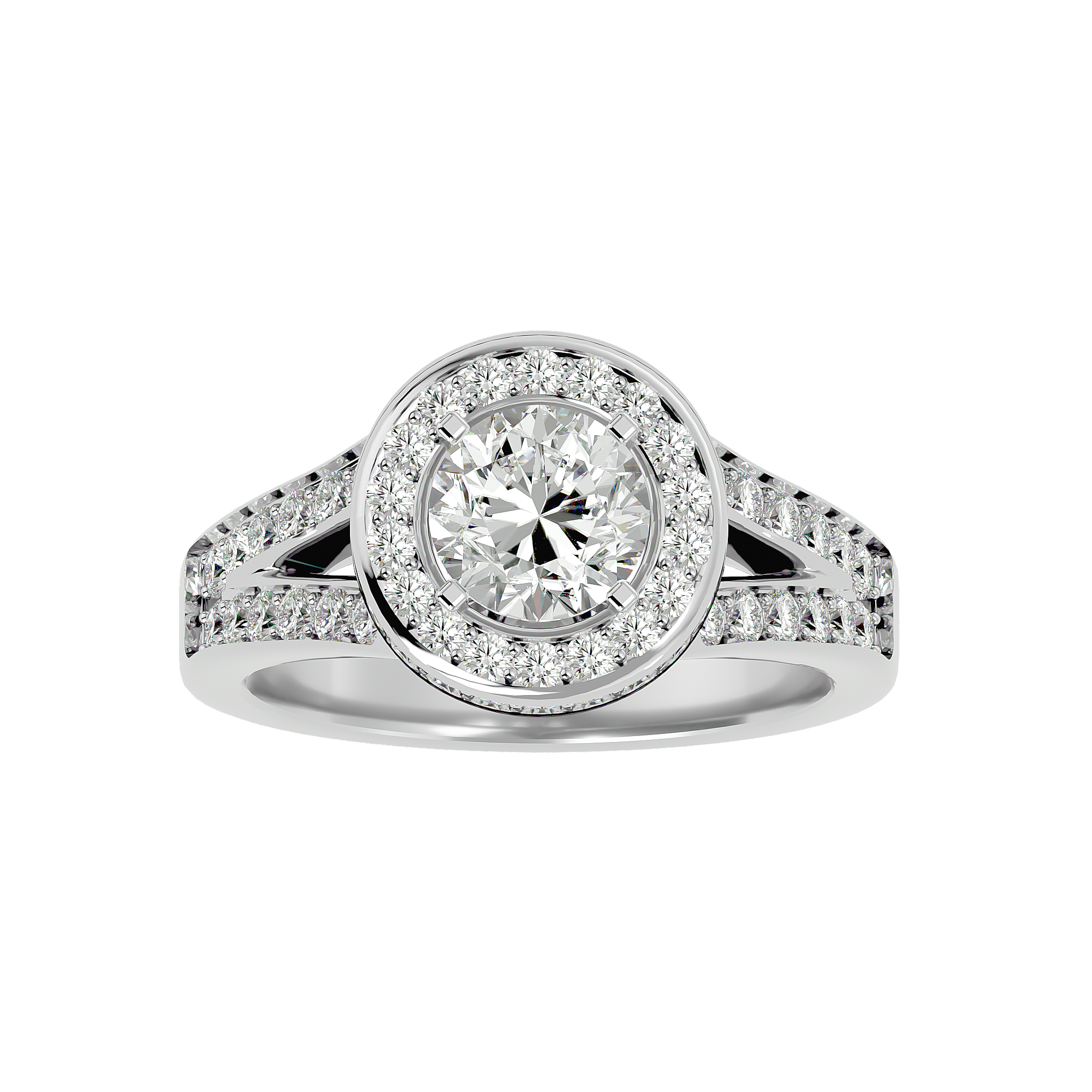 Henrietta Diamond Halo Ring