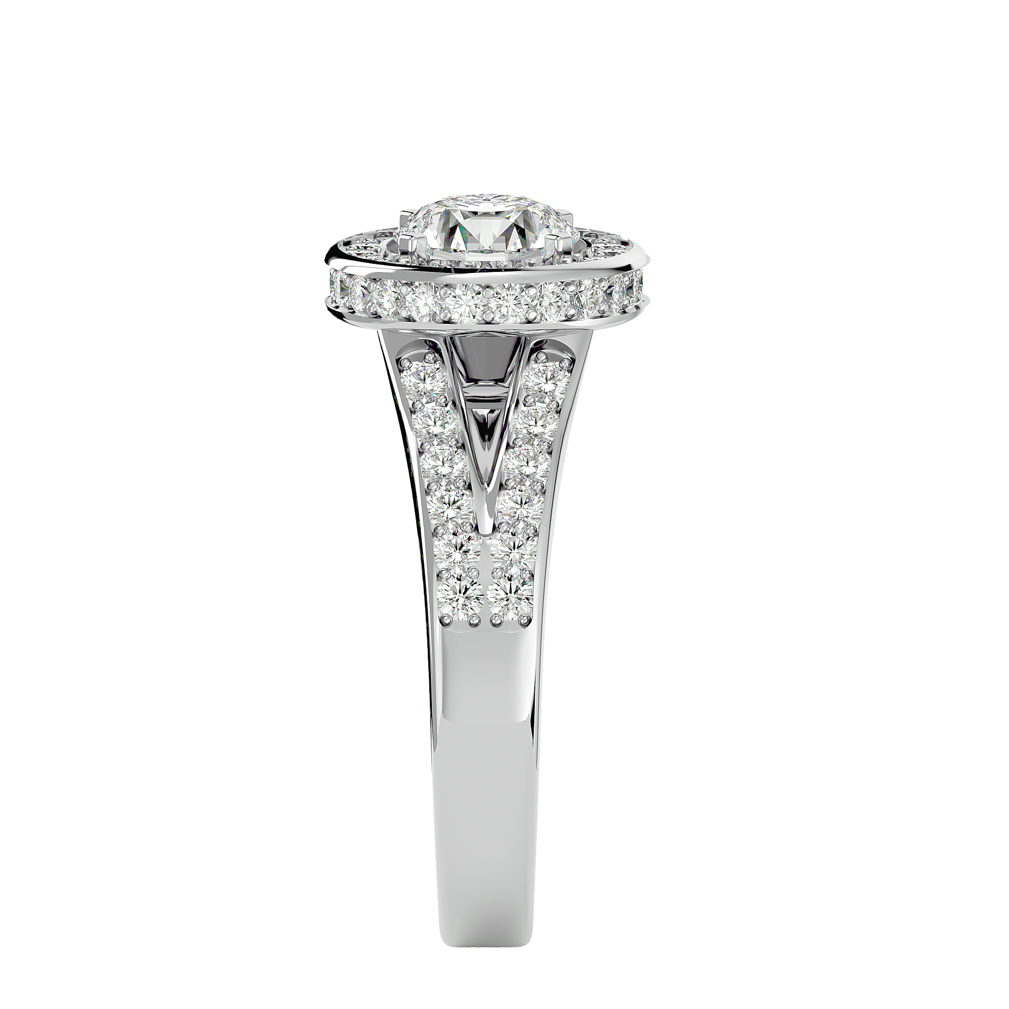 Henrietta Diamond Halo Ring