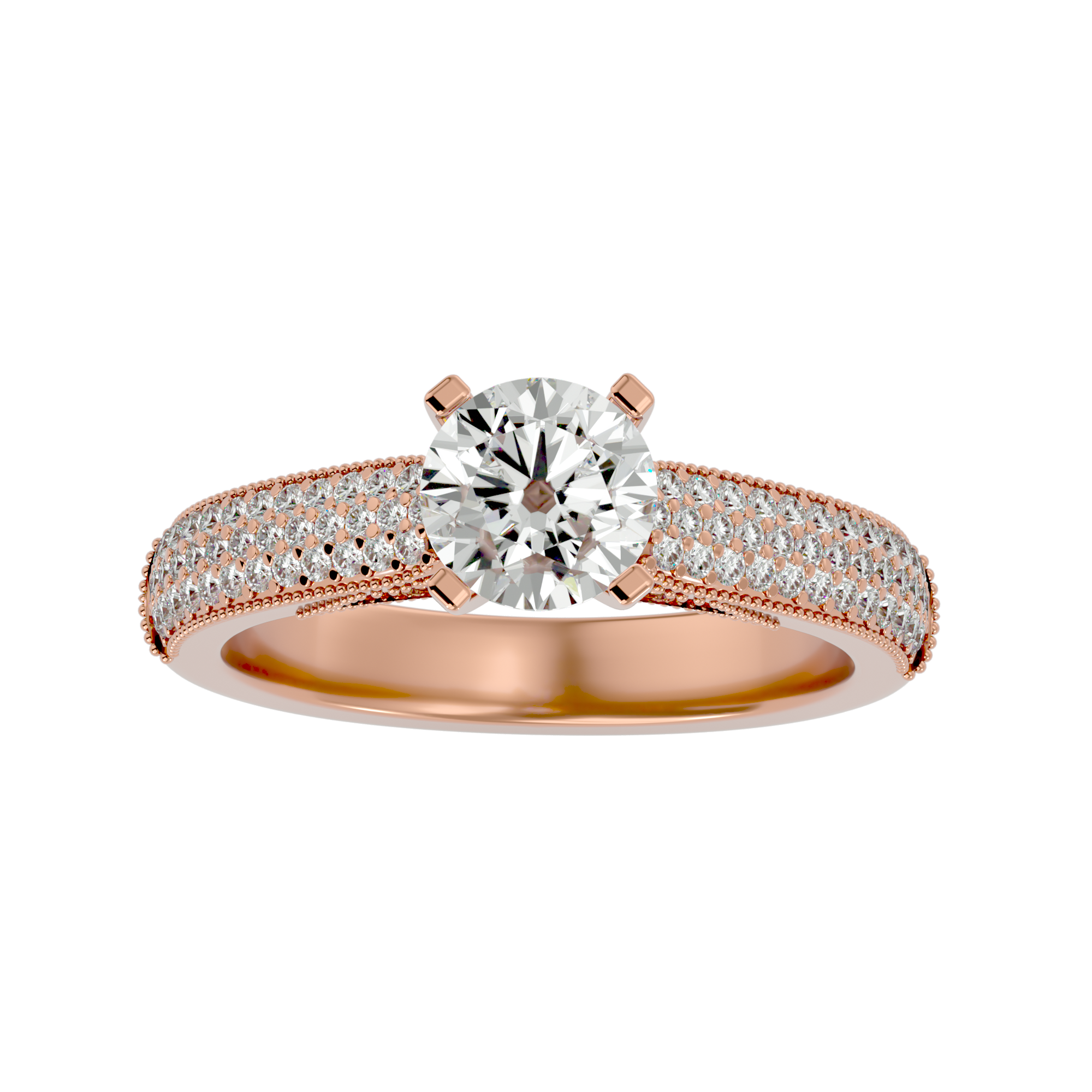 Alexandra Diamond Solitaire Ladies Ring