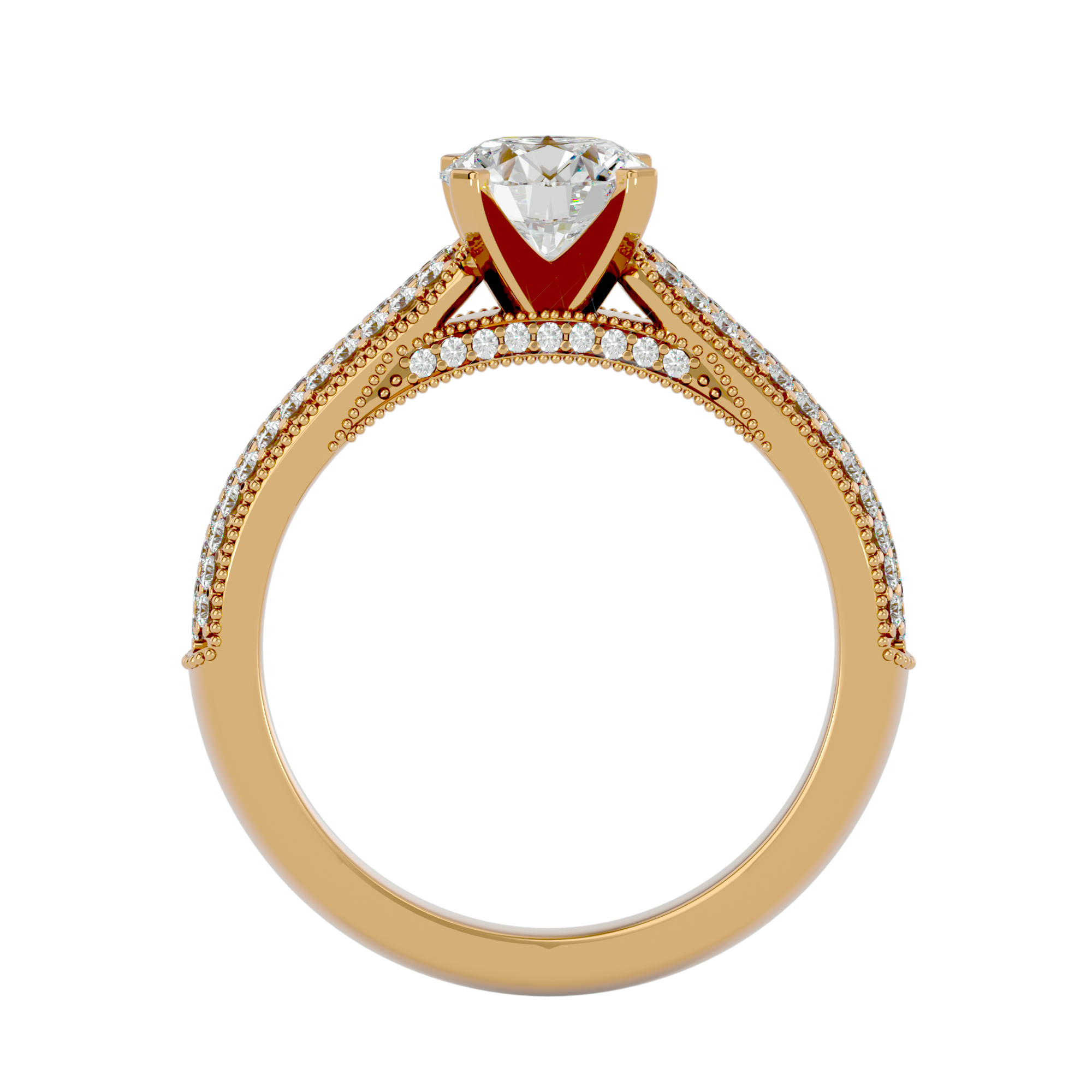 Alexandra Diamond Solitaire Ladies Ring