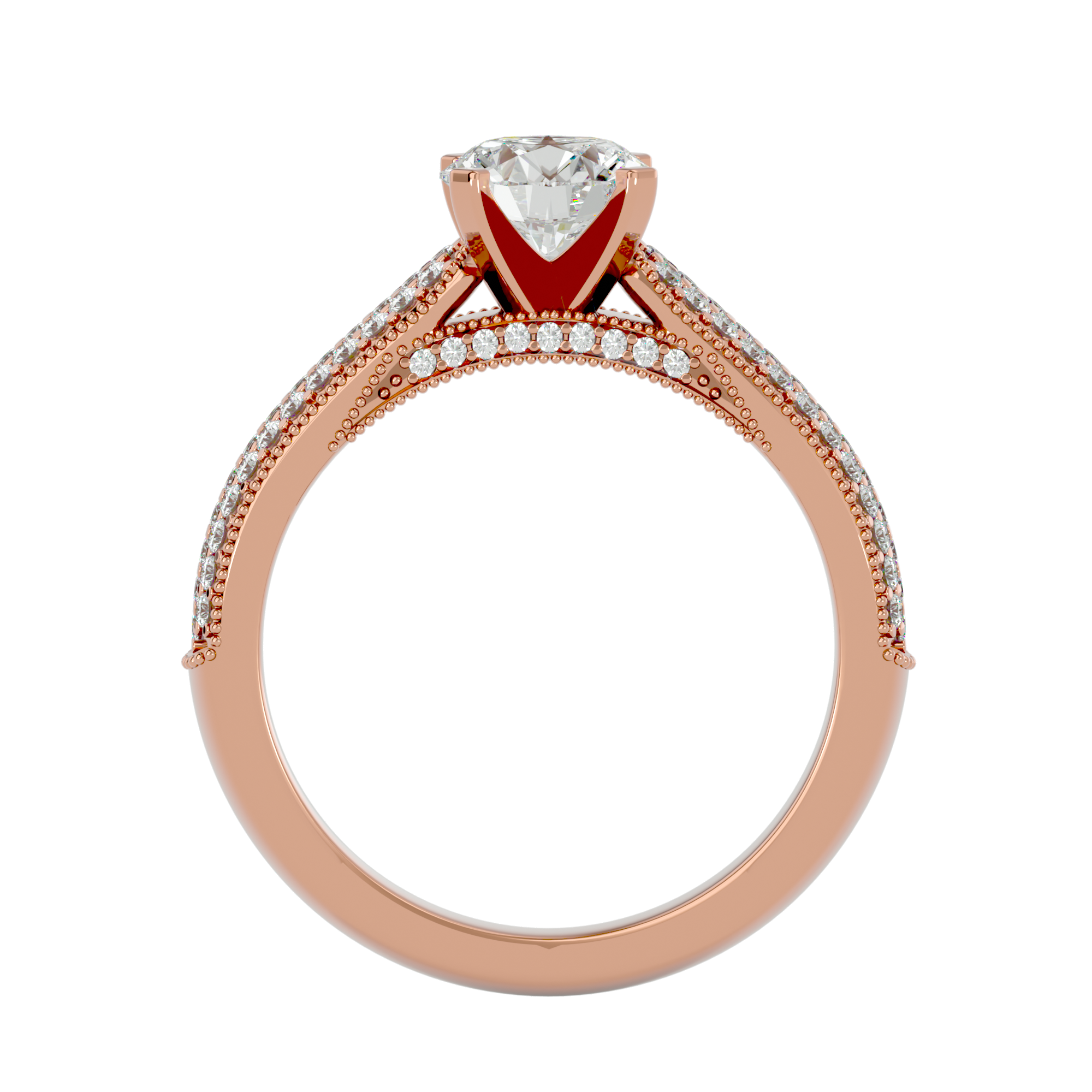 Alexandra Diamond Solitaire Ladies Ring