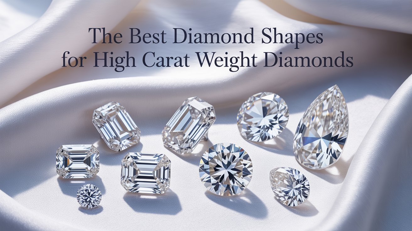 The Best Diamond Shapes for High Carat Weight Diamonds