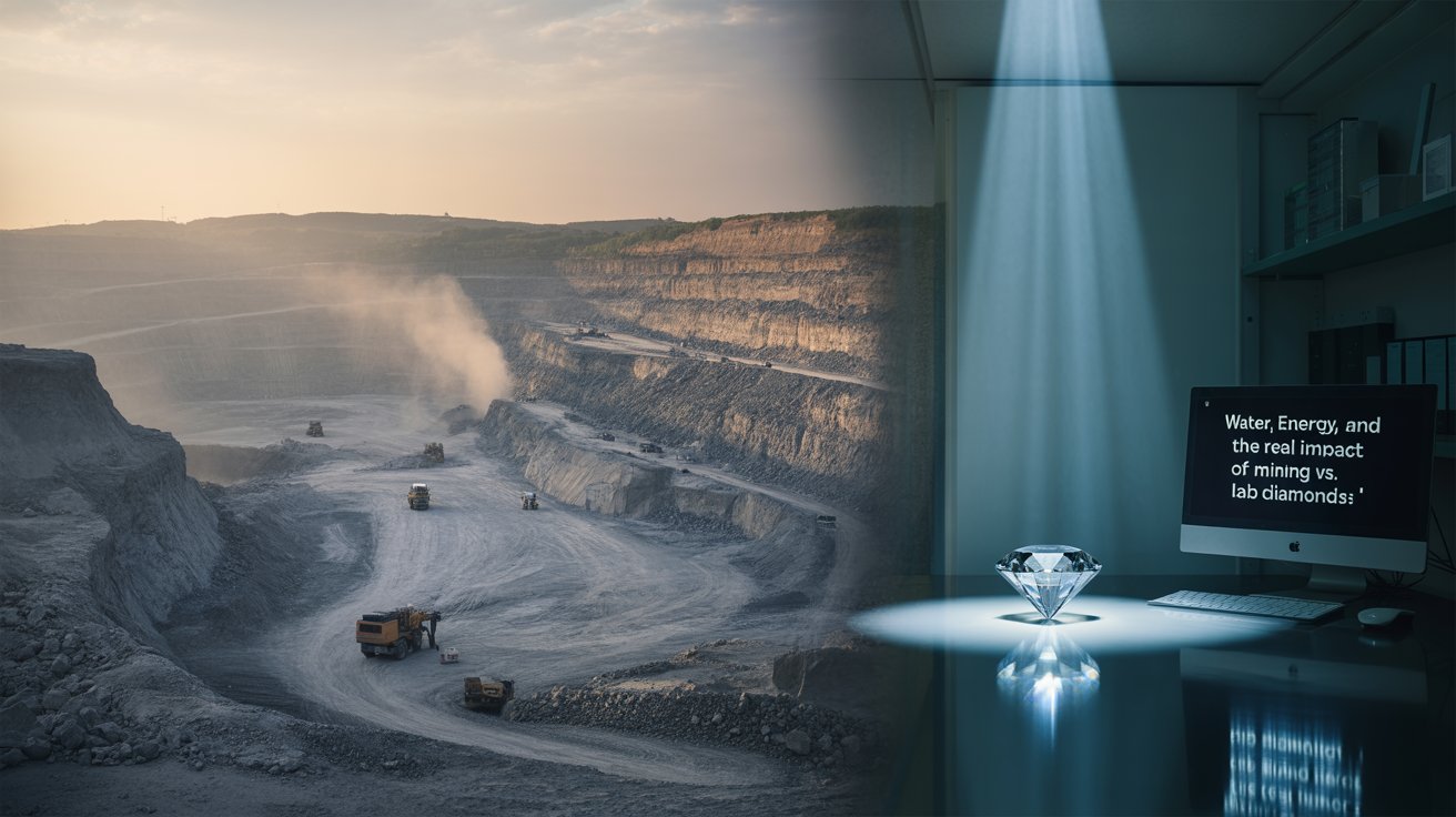 Water, Energy, and Carbon: The Real Impact of Mining vs. Lab Diamonds
