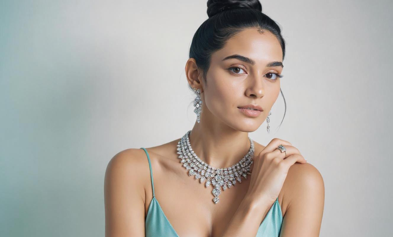 Shambh Jewels Diamond Necklace 