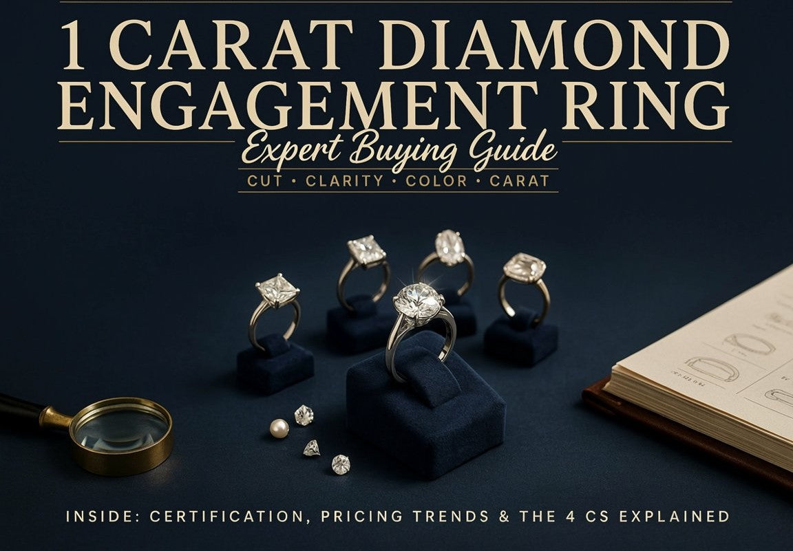 How to Choose a 1 Carat Diamond Engagement Ring: The Ultimate Guide