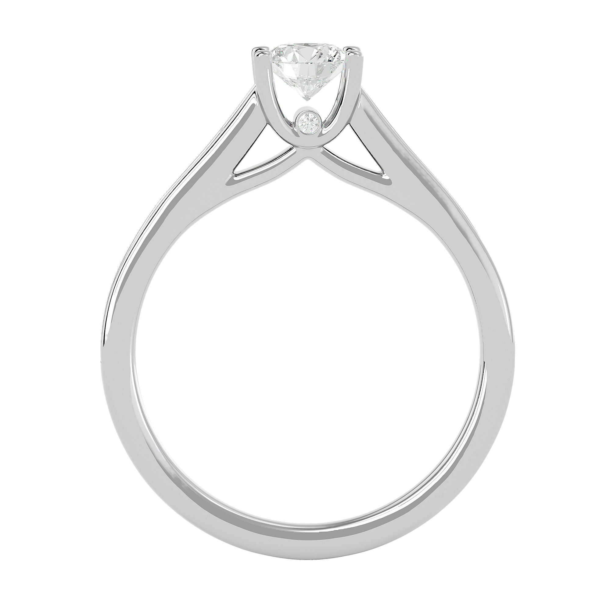 Charlotte Diamond Solitaire Ladies Ring