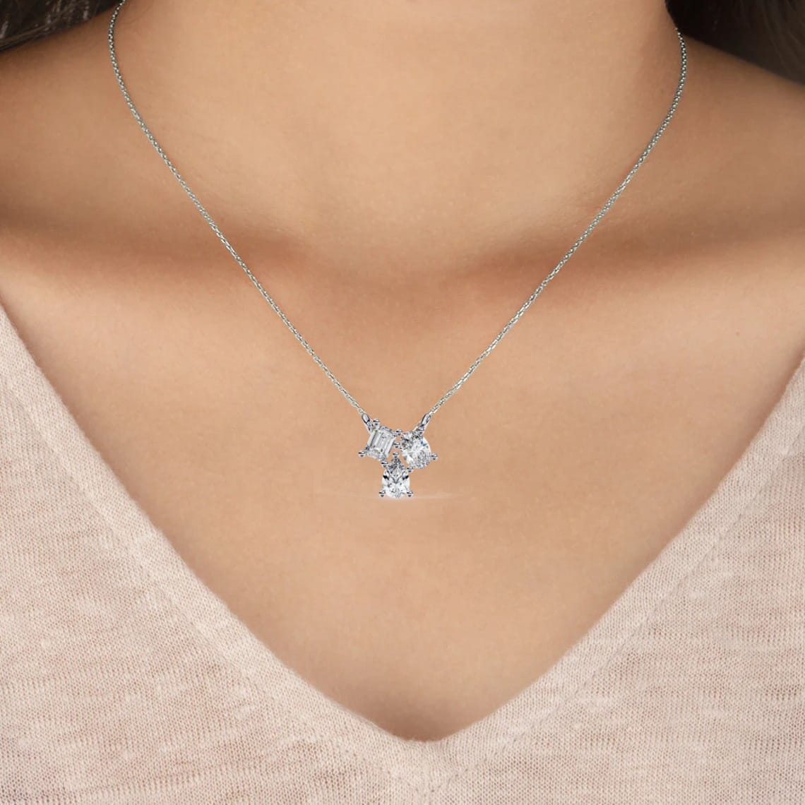 Primrose Diamond Pendant