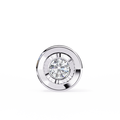 Poppy  Diamond Pendant