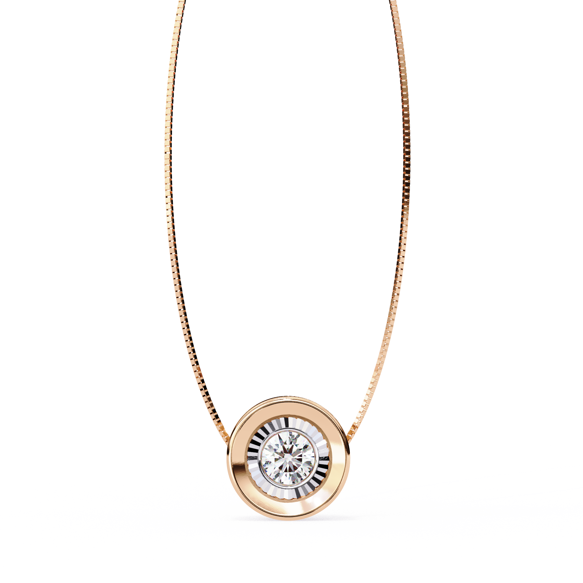 Poppy  Diamond Pendant