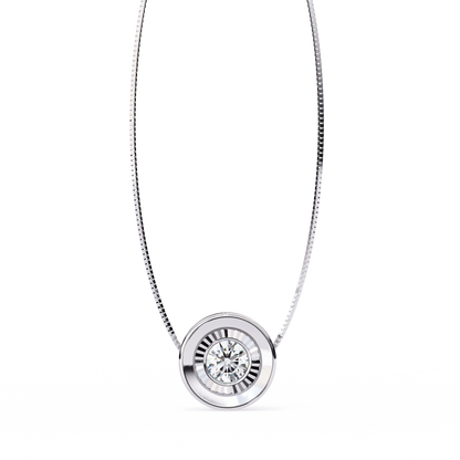 Poppy  Diamond Pendant