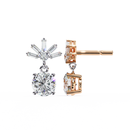 Rosa  Diamond Earring