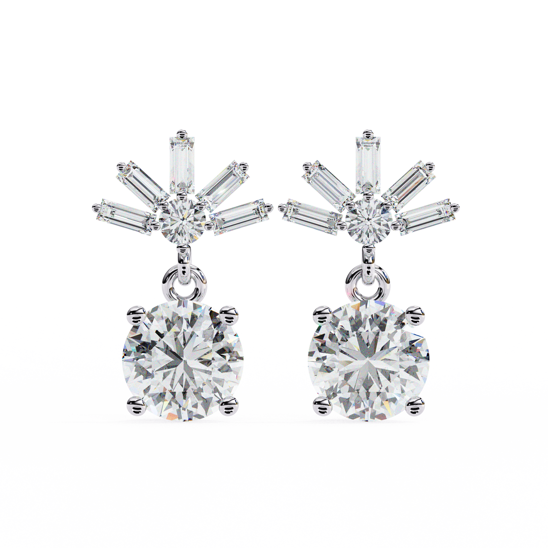 Rosa  Diamond Earring