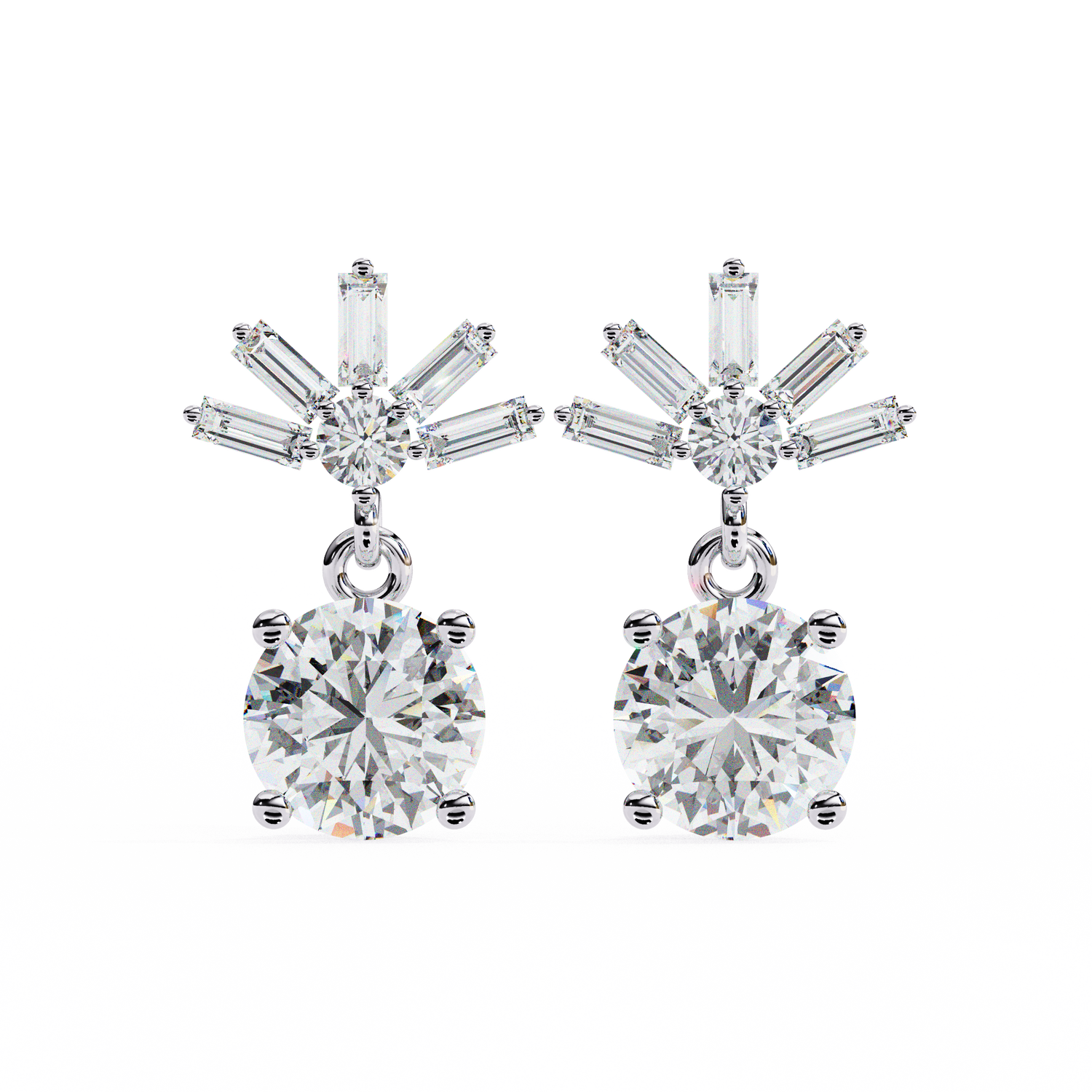 Rosa  Diamond Earring