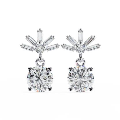 Rosa  Diamond Earring