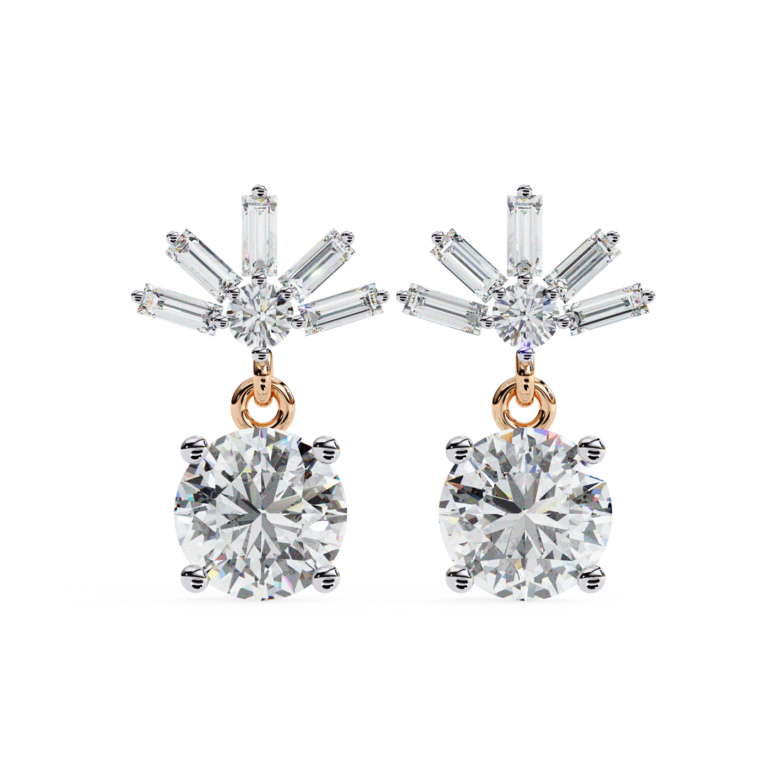 Rosa  Diamond Earring