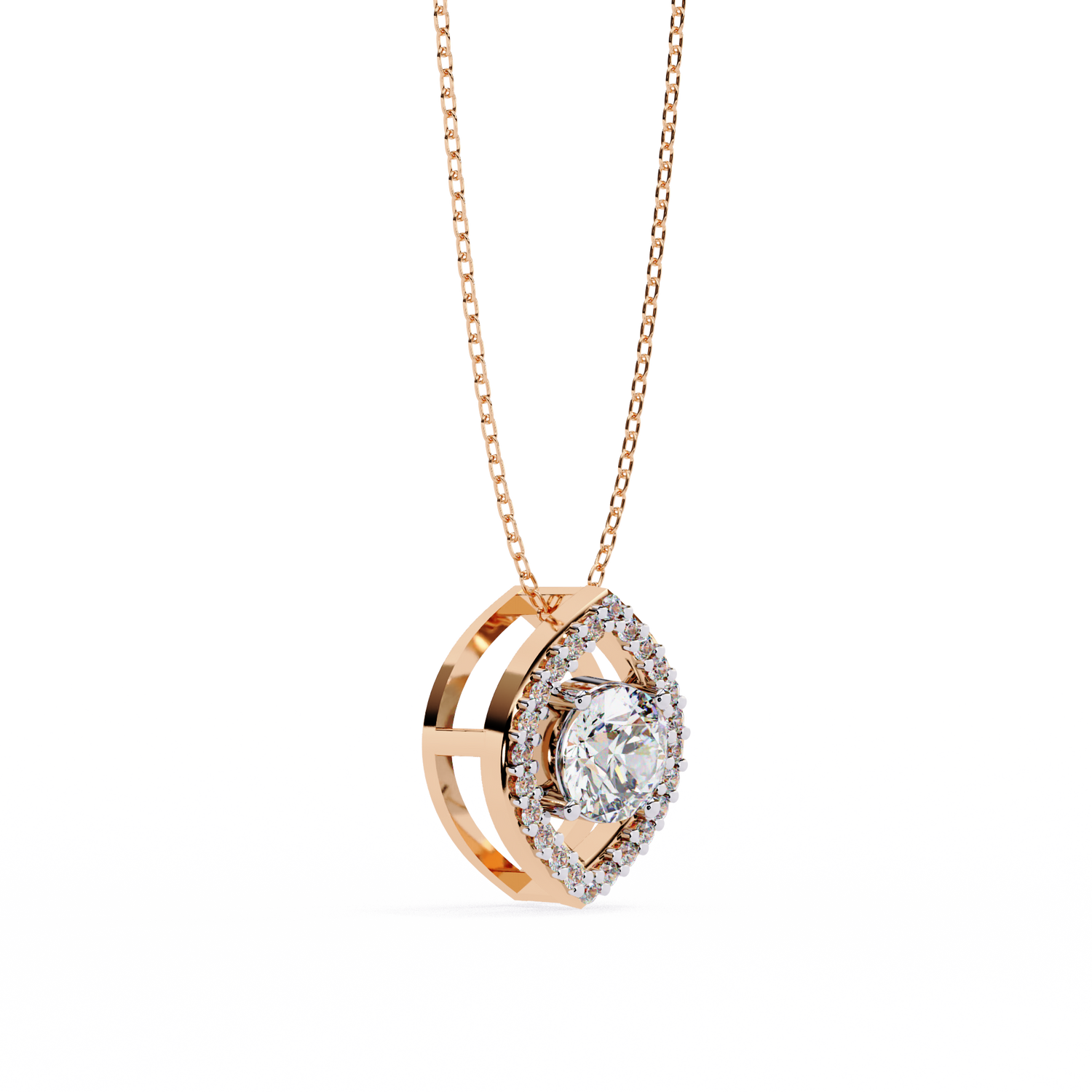 Marina  Diamond Pendant