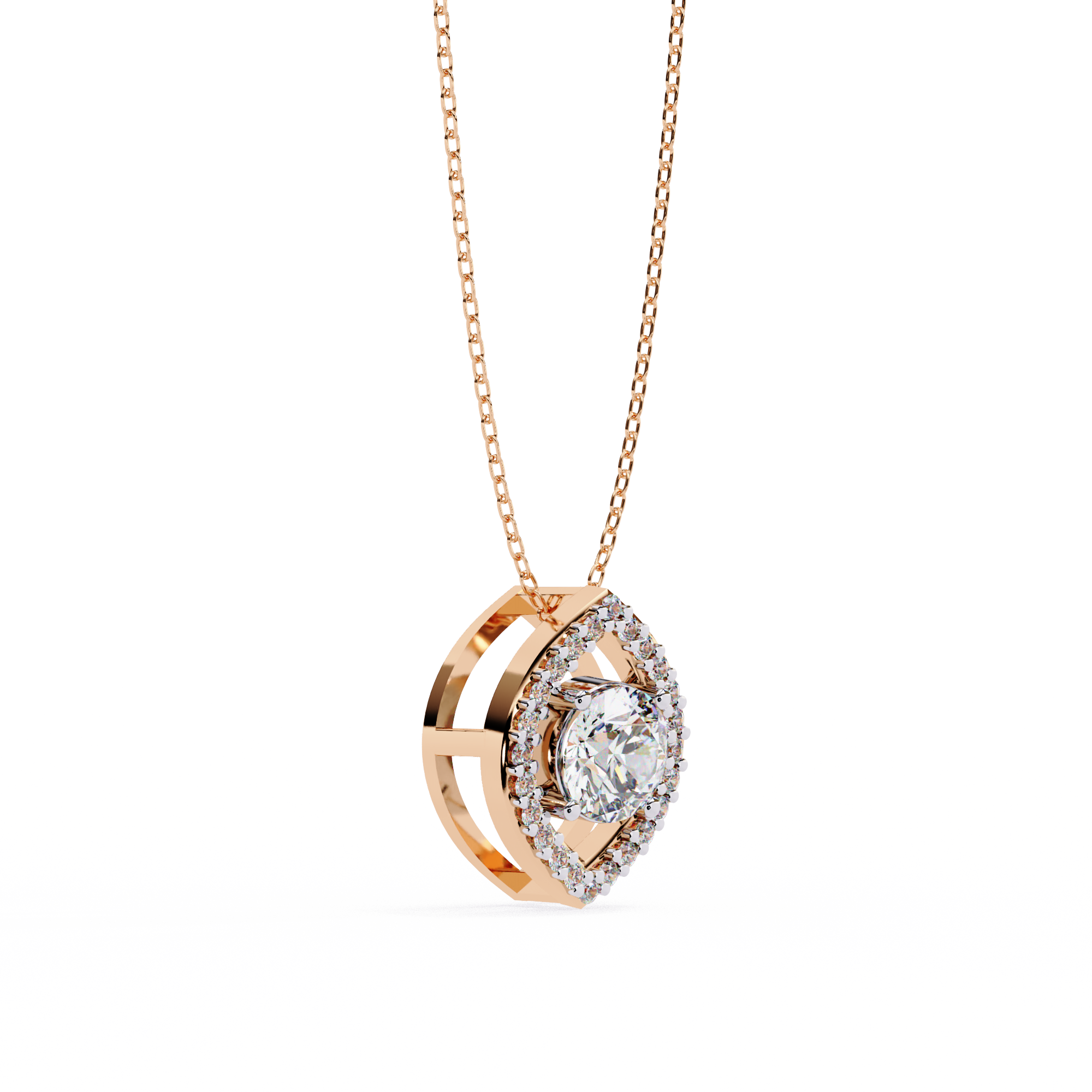 Marina  Diamond Pendant