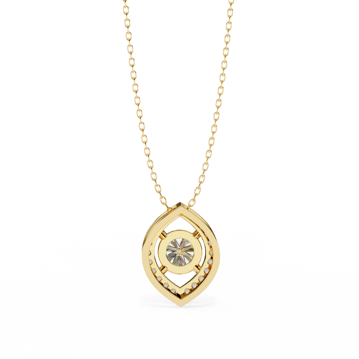 Marina  Diamond Pendant